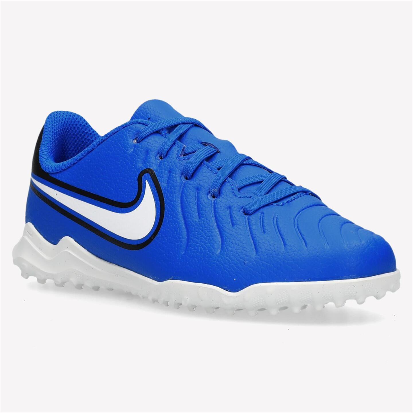 Nike Tiempo Club - azul - Zapatillas Fútbol Turf Niños