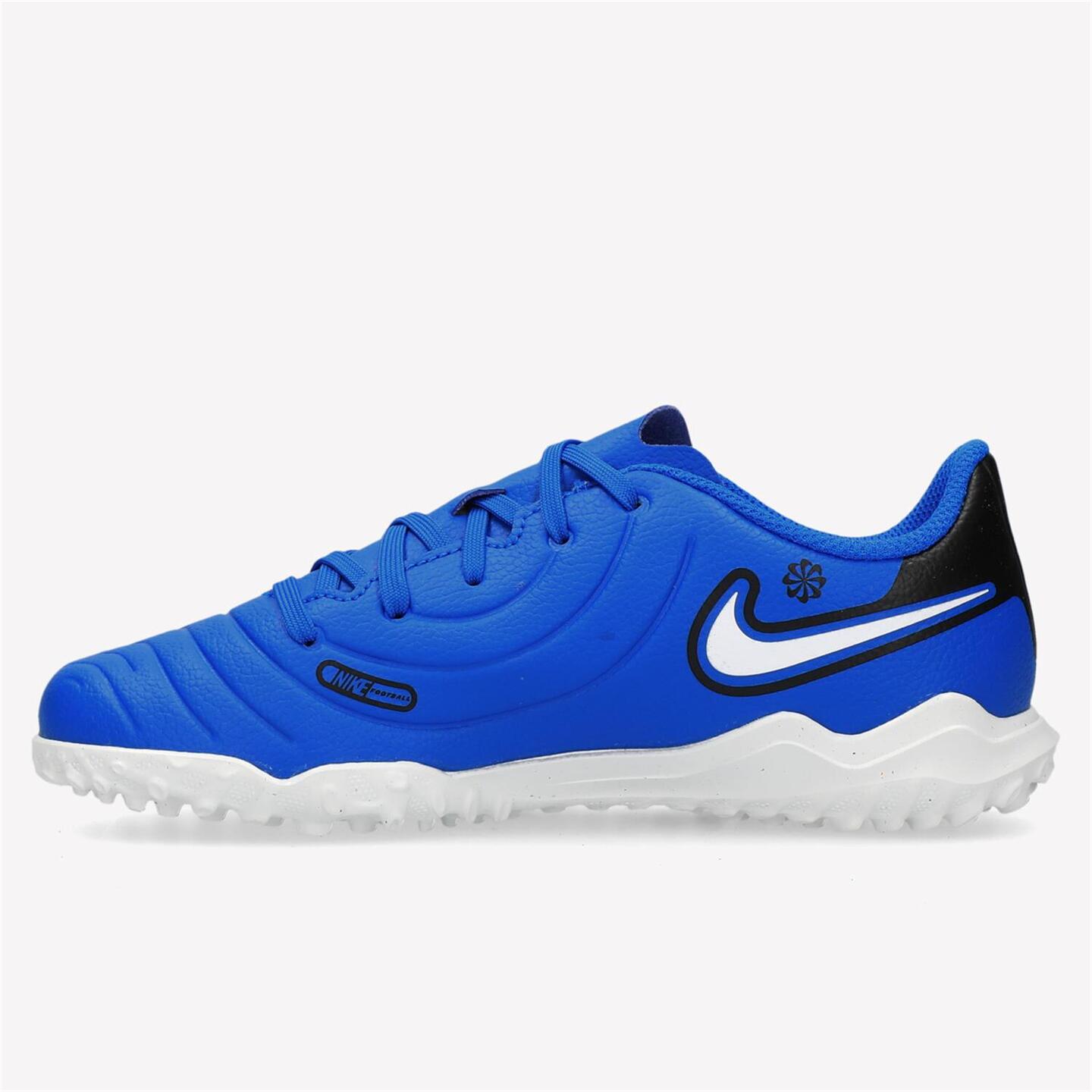 Nike Tiempo Club - azul - Zapatillas Fútbol Turf Niños