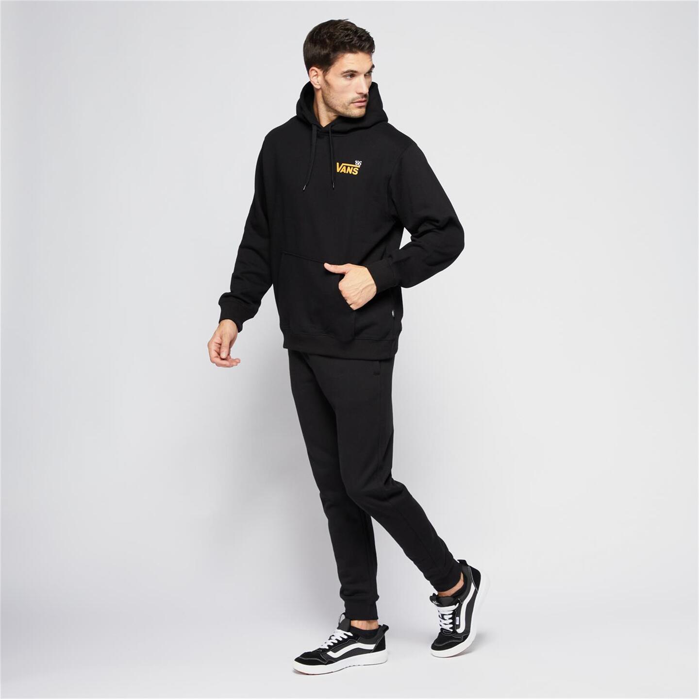 Sudadera Vans Negro Sudadera Capucha Hombre Sprinter