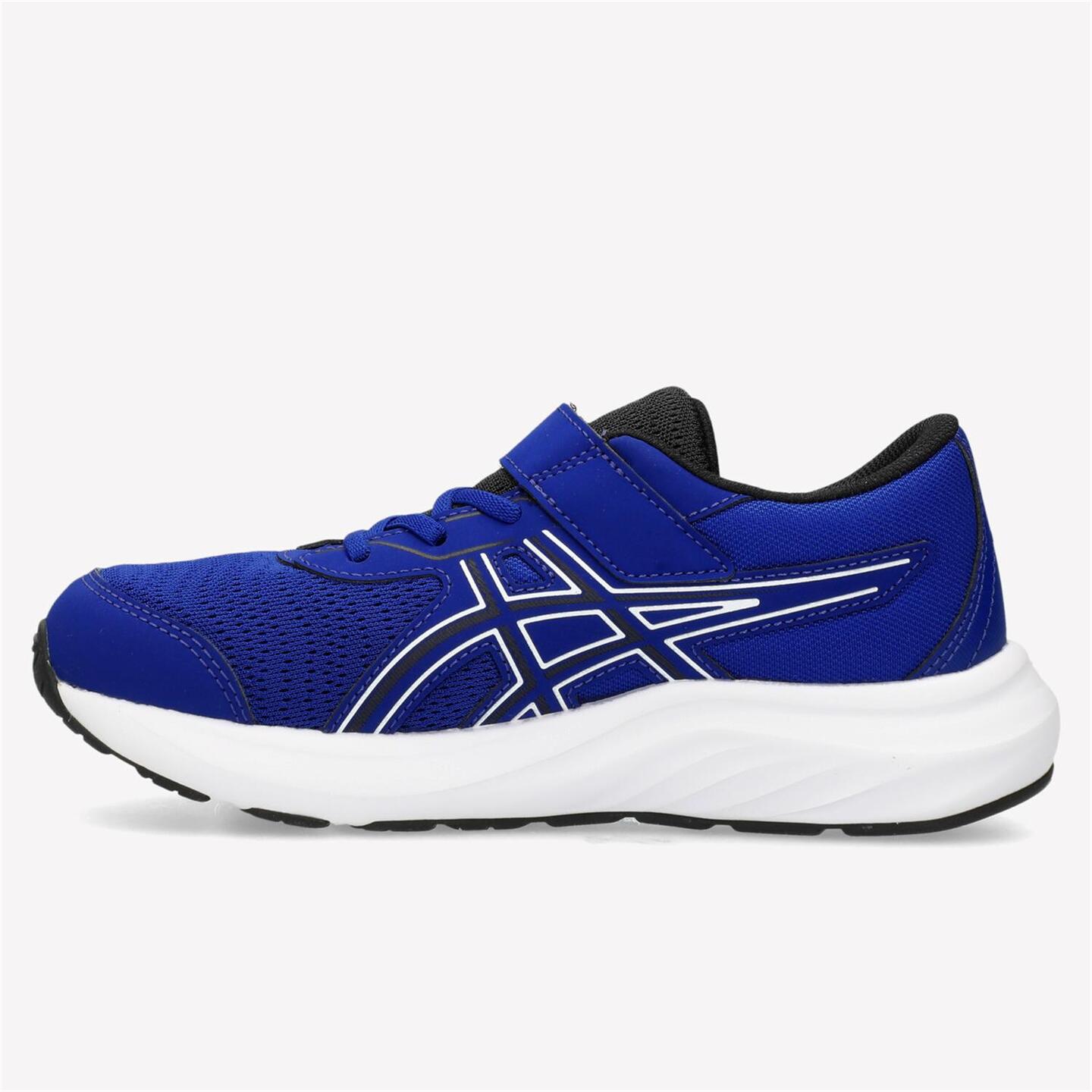 ASICS Contend 9 Ps - azul - Sapatilhas Velcro Menino