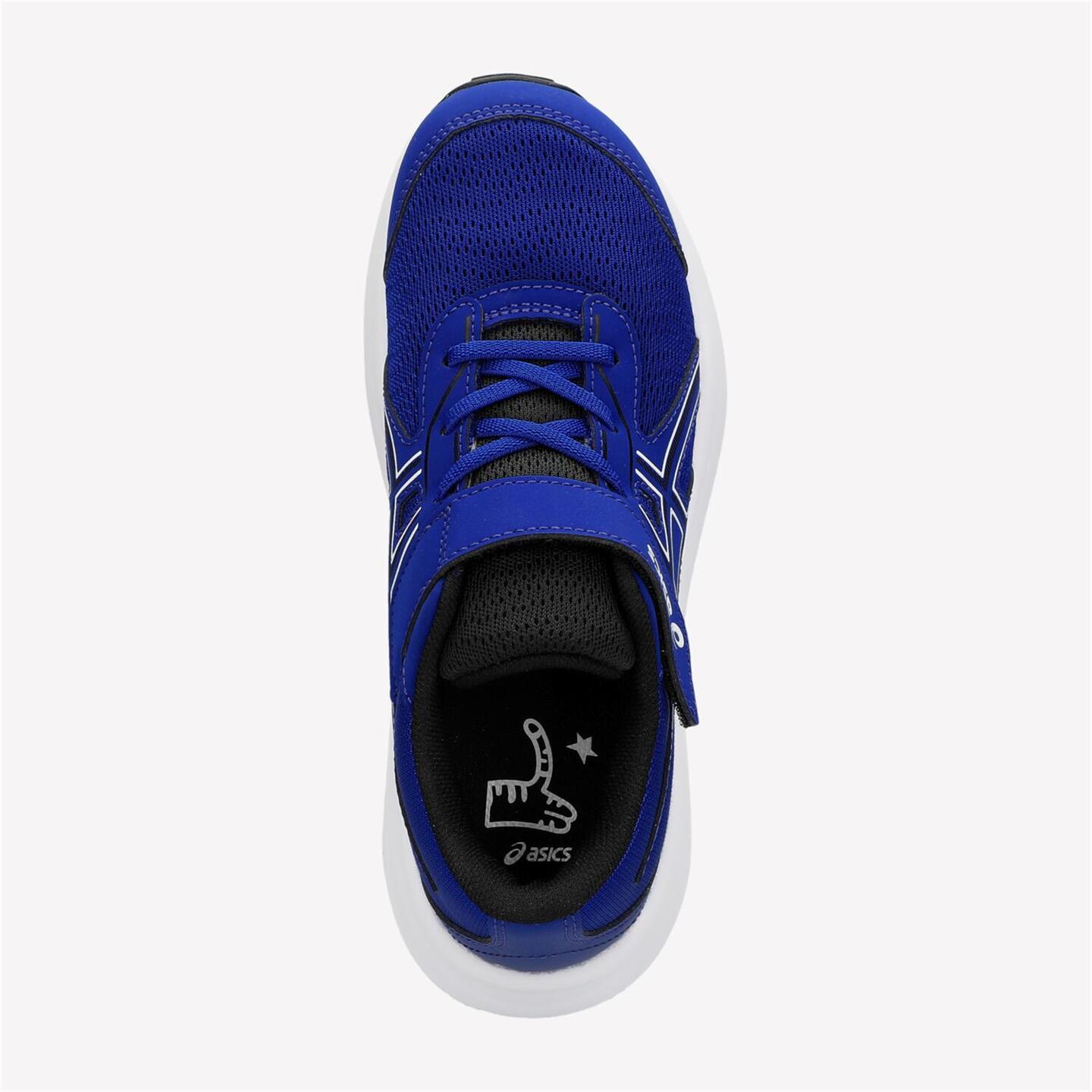 ASICS Contend 9 Ps - azul - Sapatilhas Velcro Menino