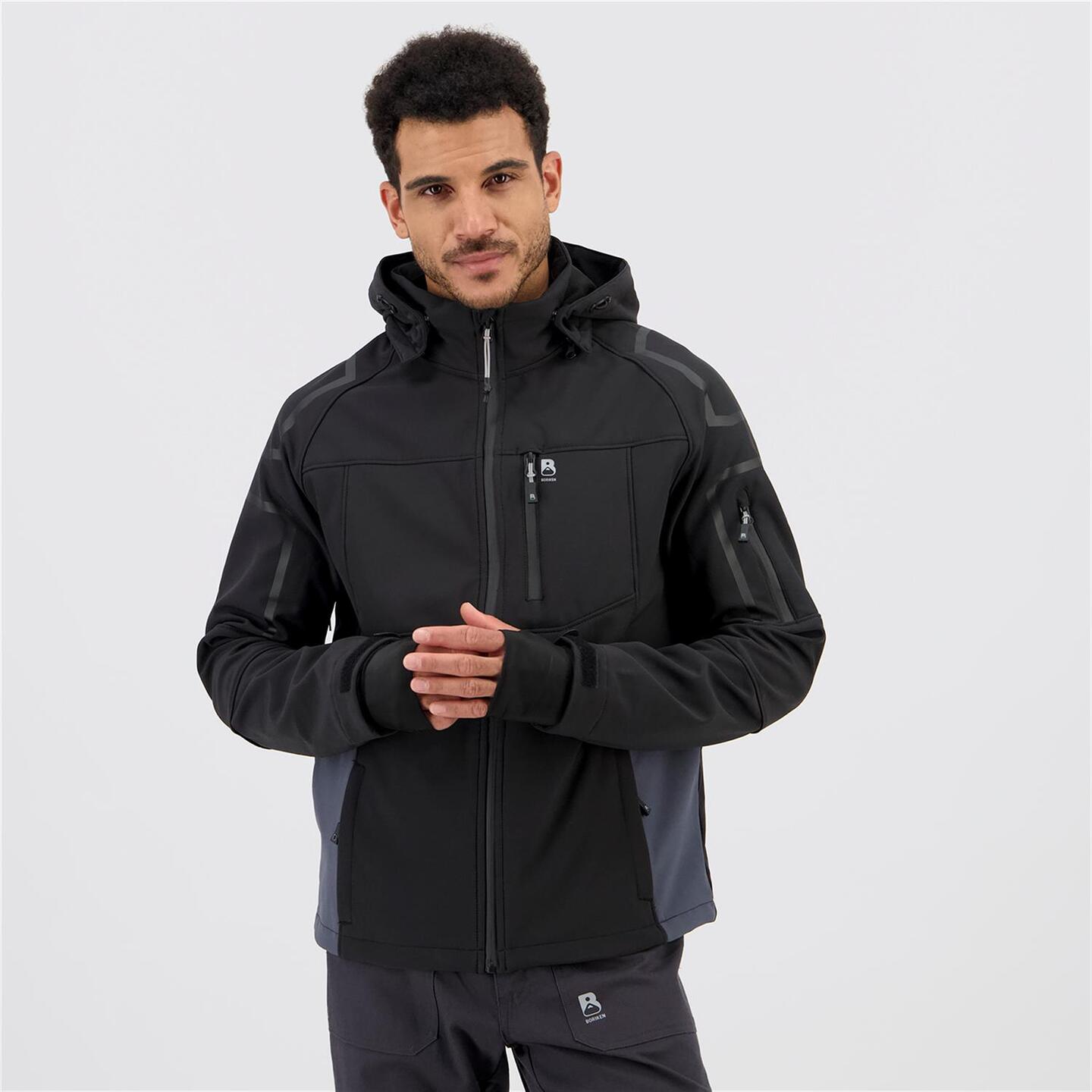 Chaqueta softshell hombre hotsell