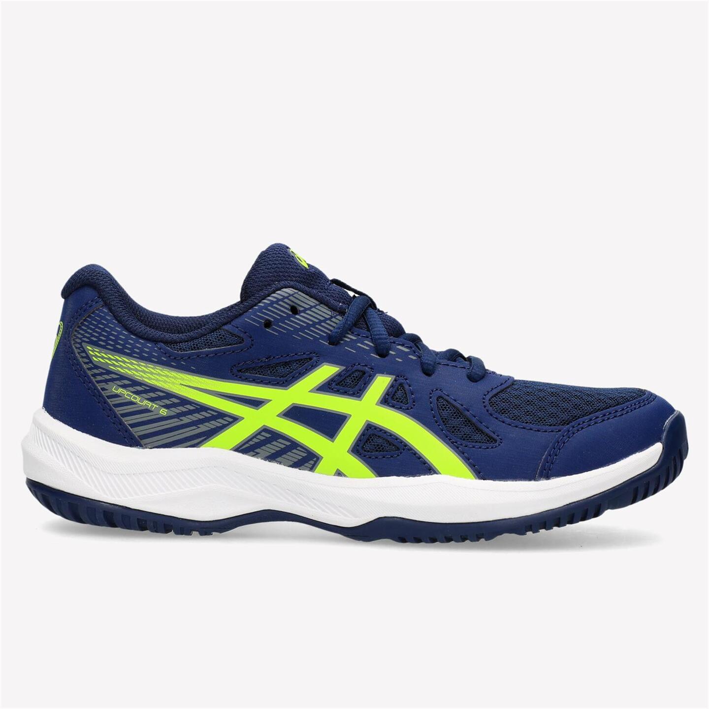 ASICS Upcourt 6 - azul - Sapatilhas Andebol Júnior