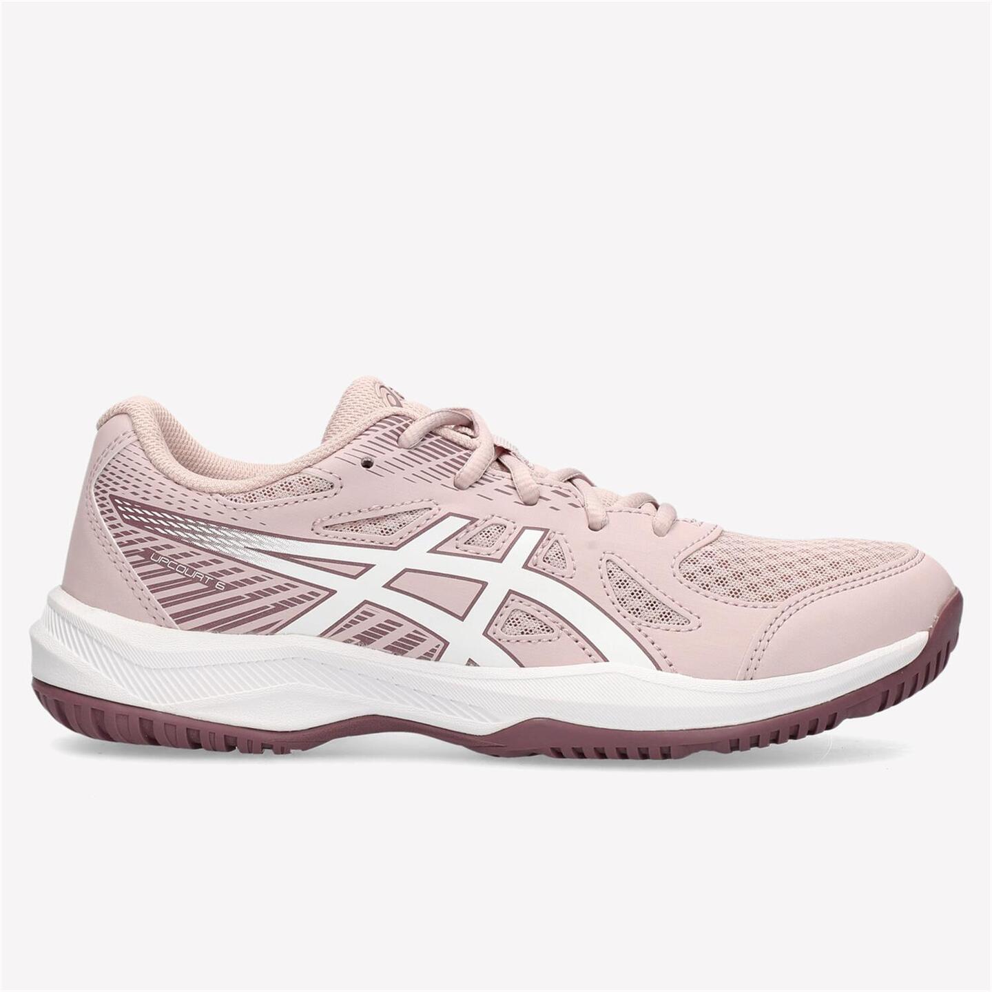 ASICS Upcourt 6 - rosa - Sapatilhas Andebol Júnior