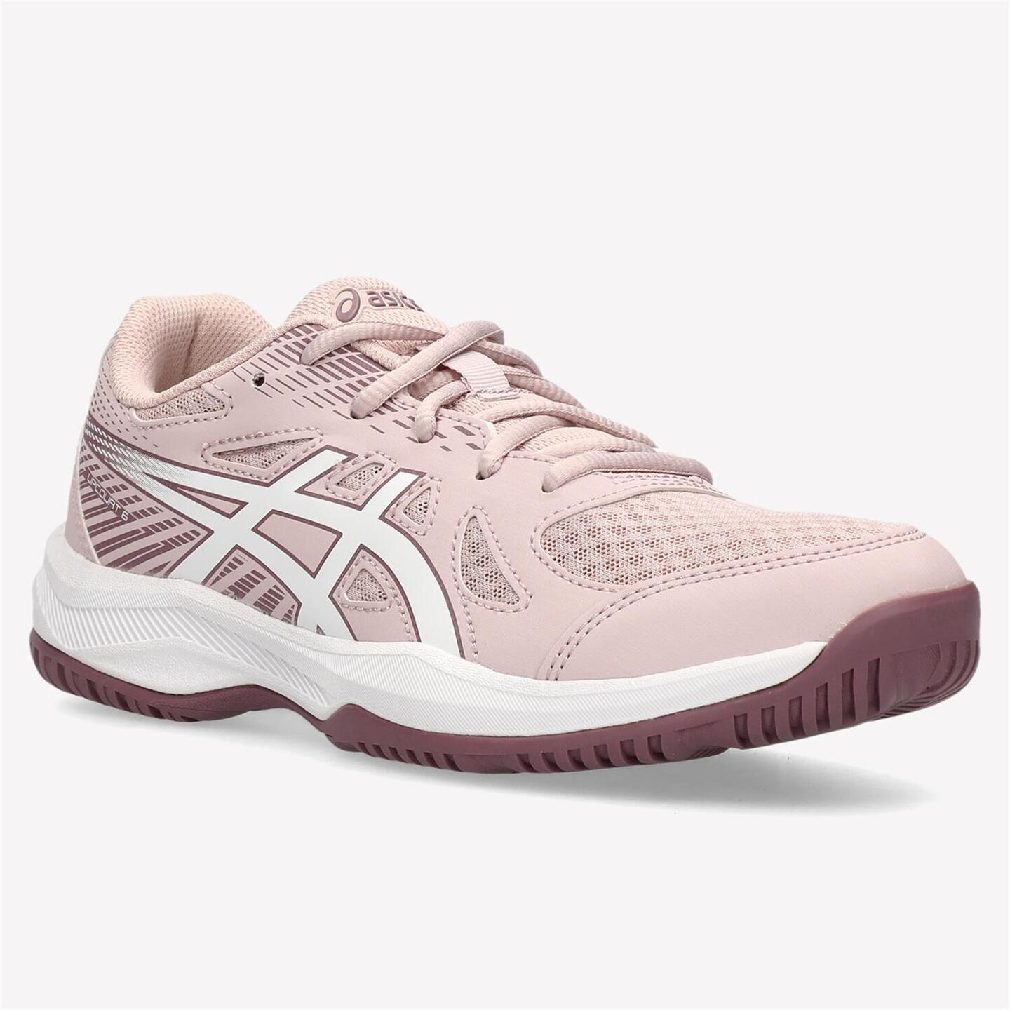 ASICS Upcourt 6 - rosa - Zapatillas Balonmano Junior