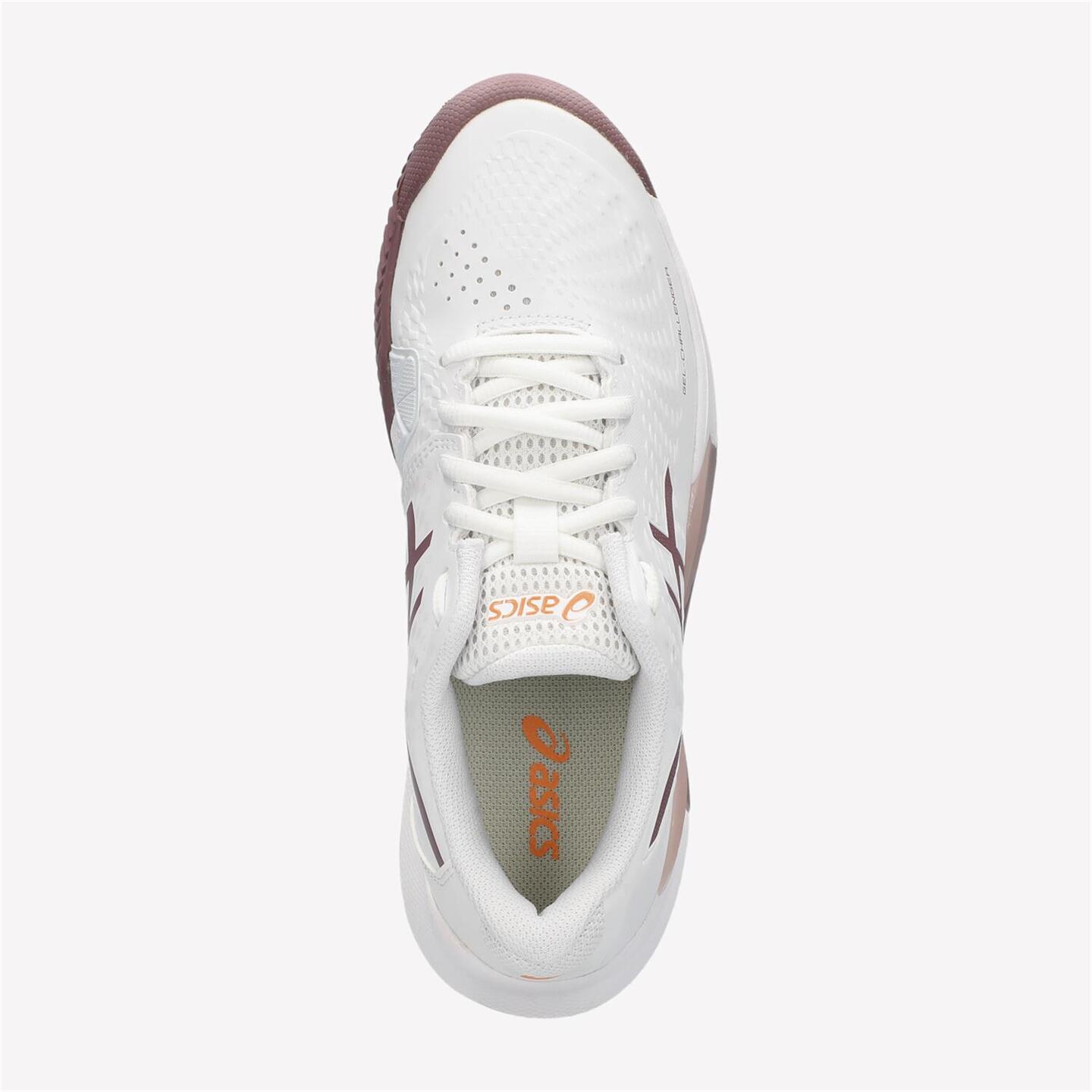 ASICS Gel-challenger 14 Clay - blanco - Sapatilhas Padel Mulher