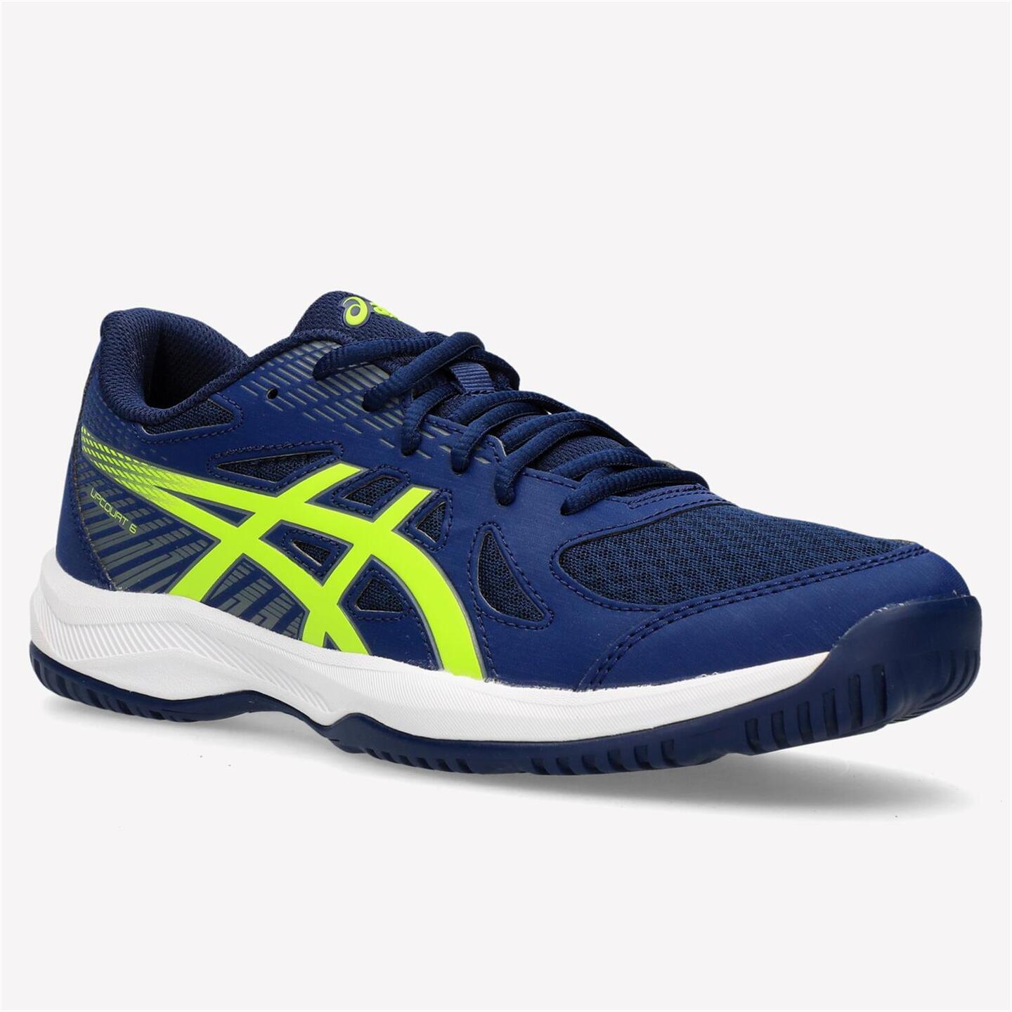 ASICS Upcourt 6 - azul - Sapatilhas Andebol Homem