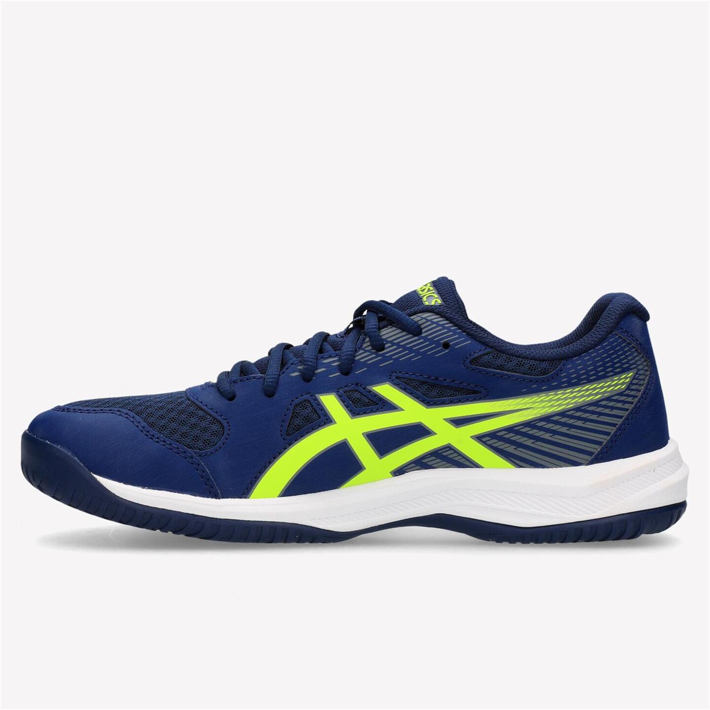 ASICS Upcourt 6 - azul - Sapatilhas Andebol Homem