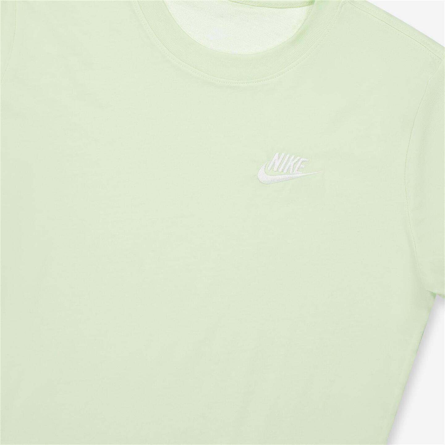 T-shirt Nike - verde - T-shirt Algodão Rapaz