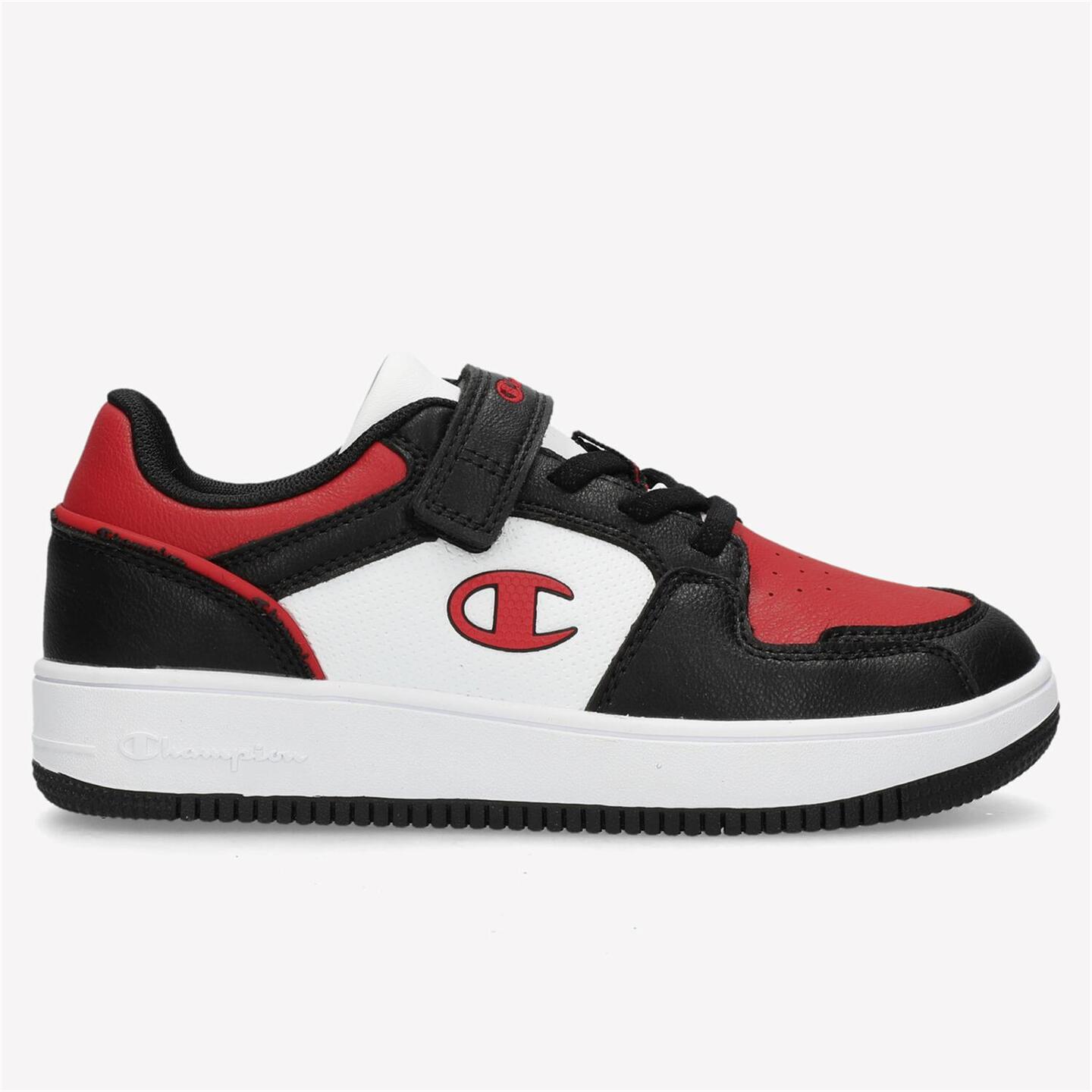 Champion Rebound Blanco Zapatillas Velcro Nino Sprinter