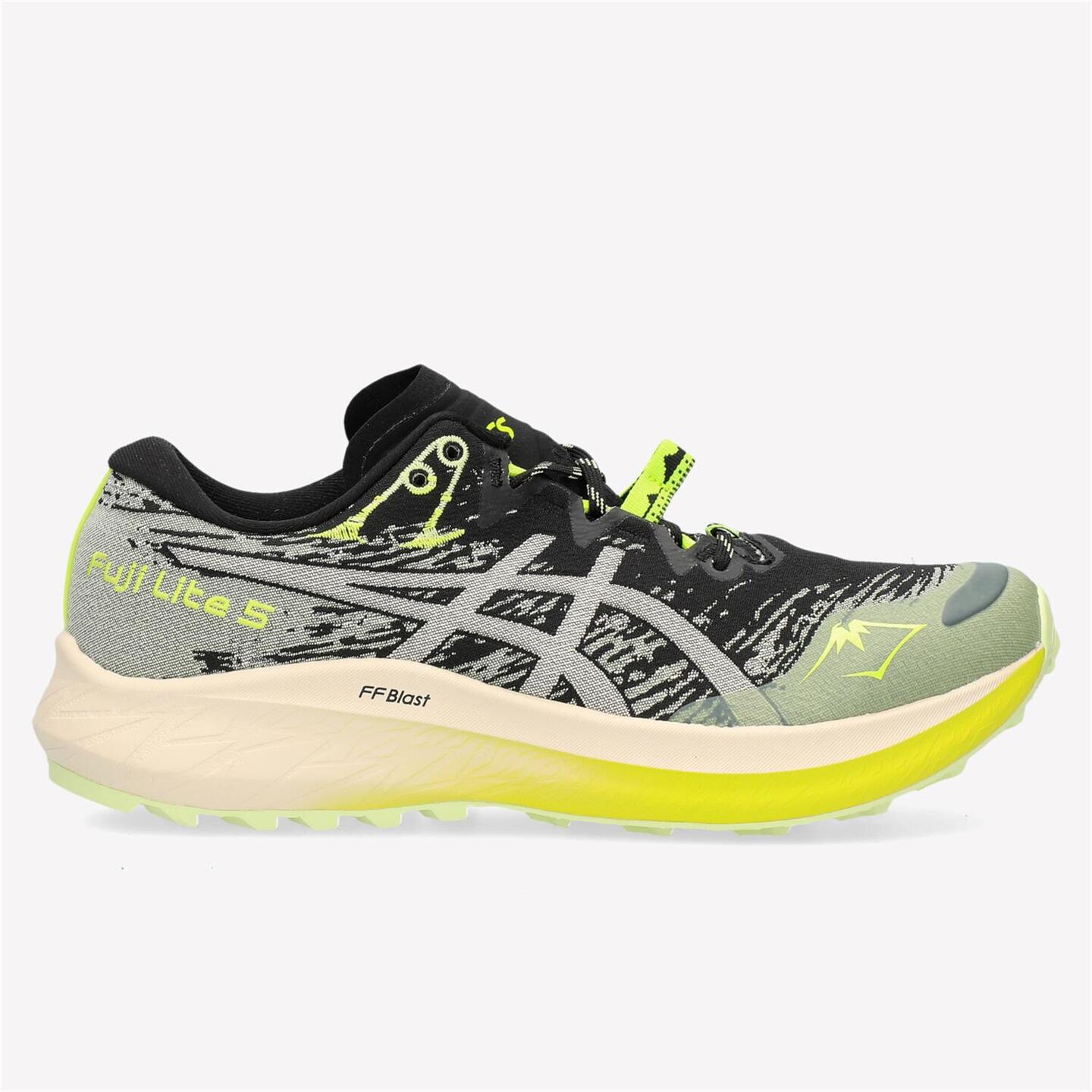 ASICS Fuji Lite 5 - negro - Sapatilhas Trail Mulher