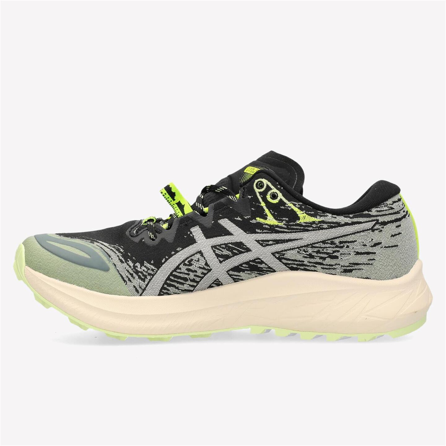 ASICS Fuji Lite 5 - negro - Sapatilhas Trail Mulher