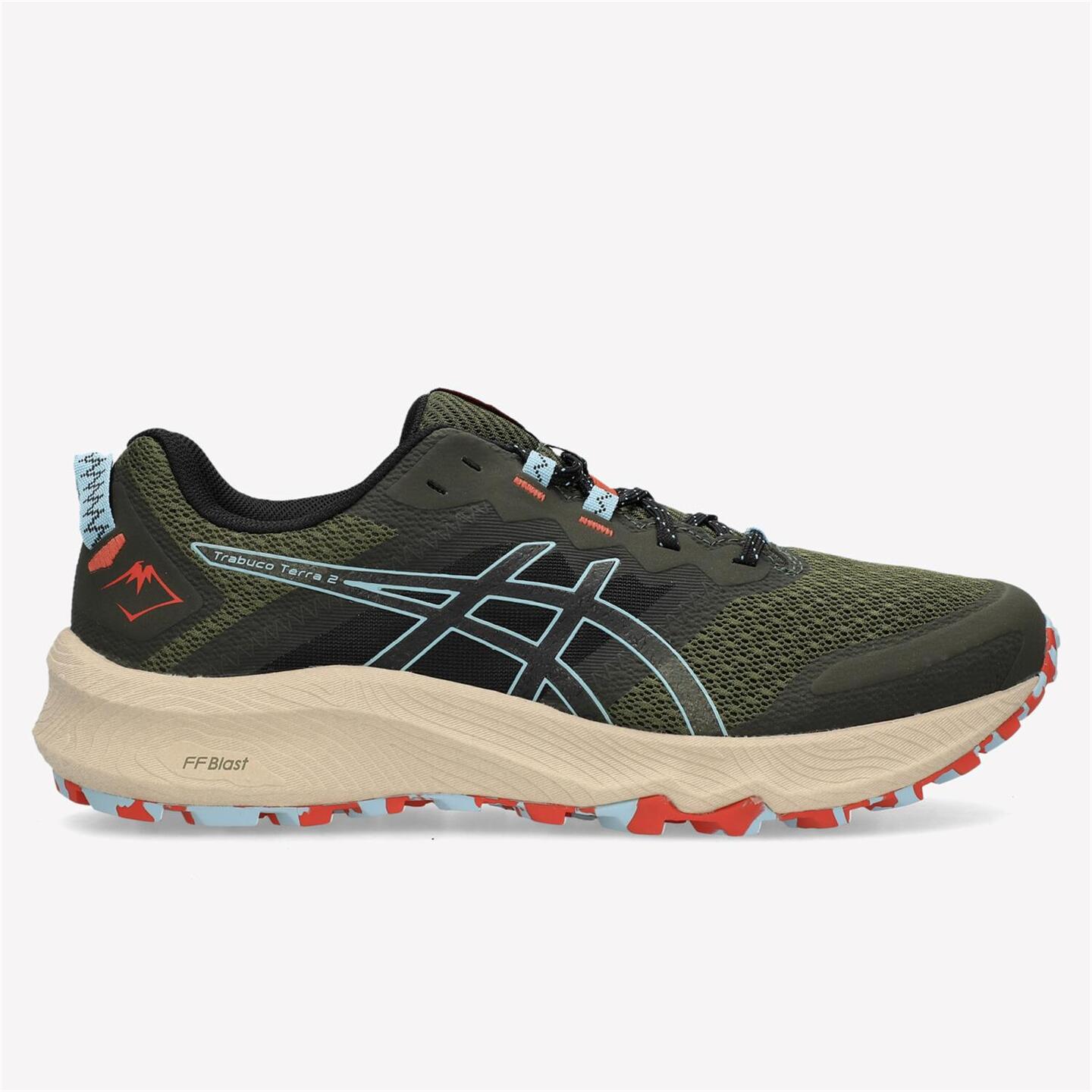 ASICS Trabuco Terra 2 - verde - Zapatillas Trail Hombre