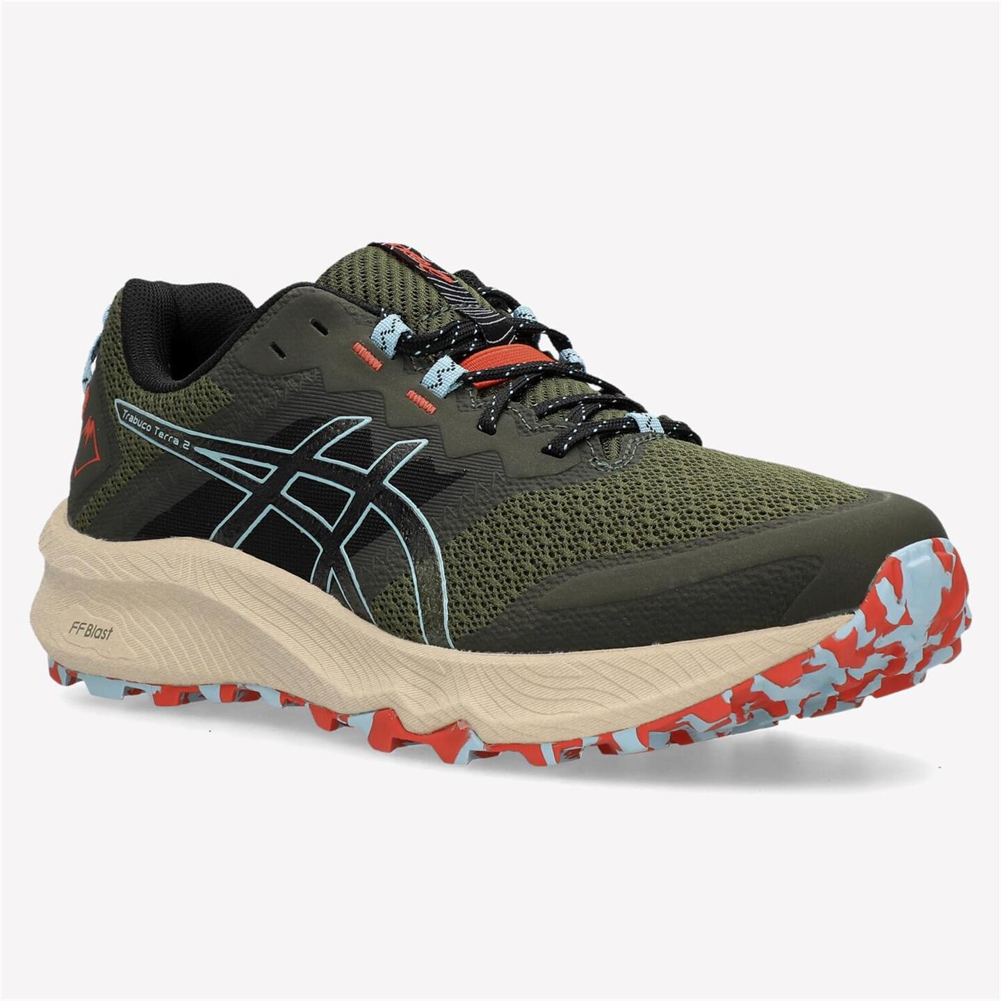 ASICS Trabuco Terra 2 - verde - Zapatillas Trail Hombre