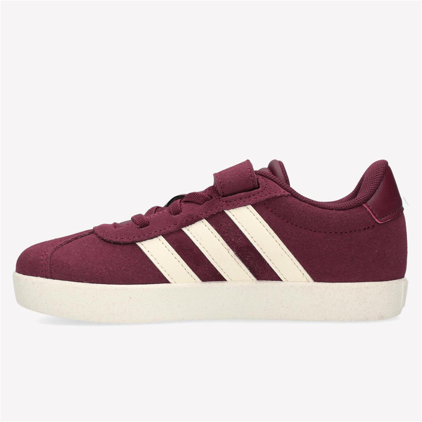 adidas Vl Court 3.0 - rojo - Sapatilhas Velcro Menina