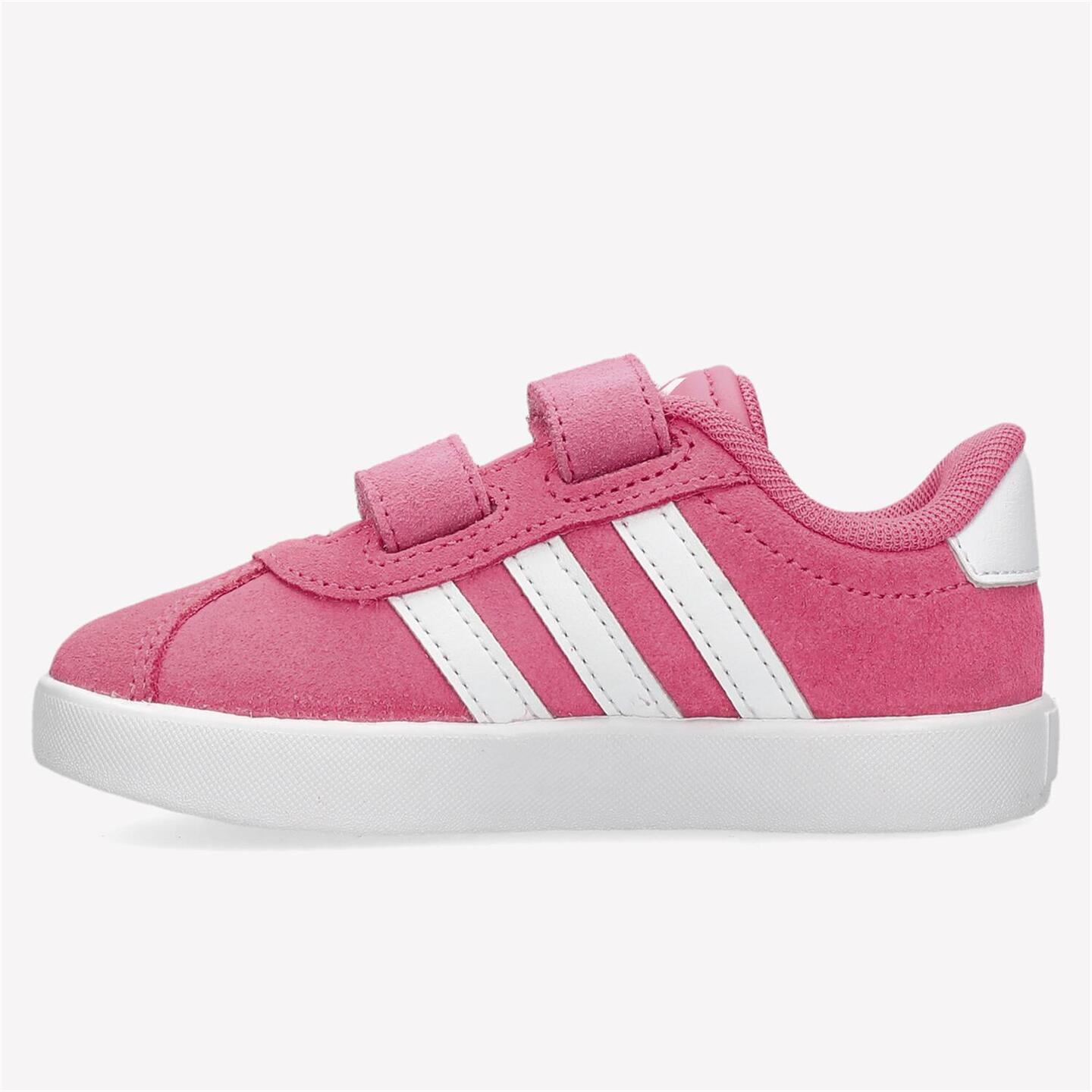 adidas Vl Court 3.0 - rosa - Zapatillas Velcro Niña