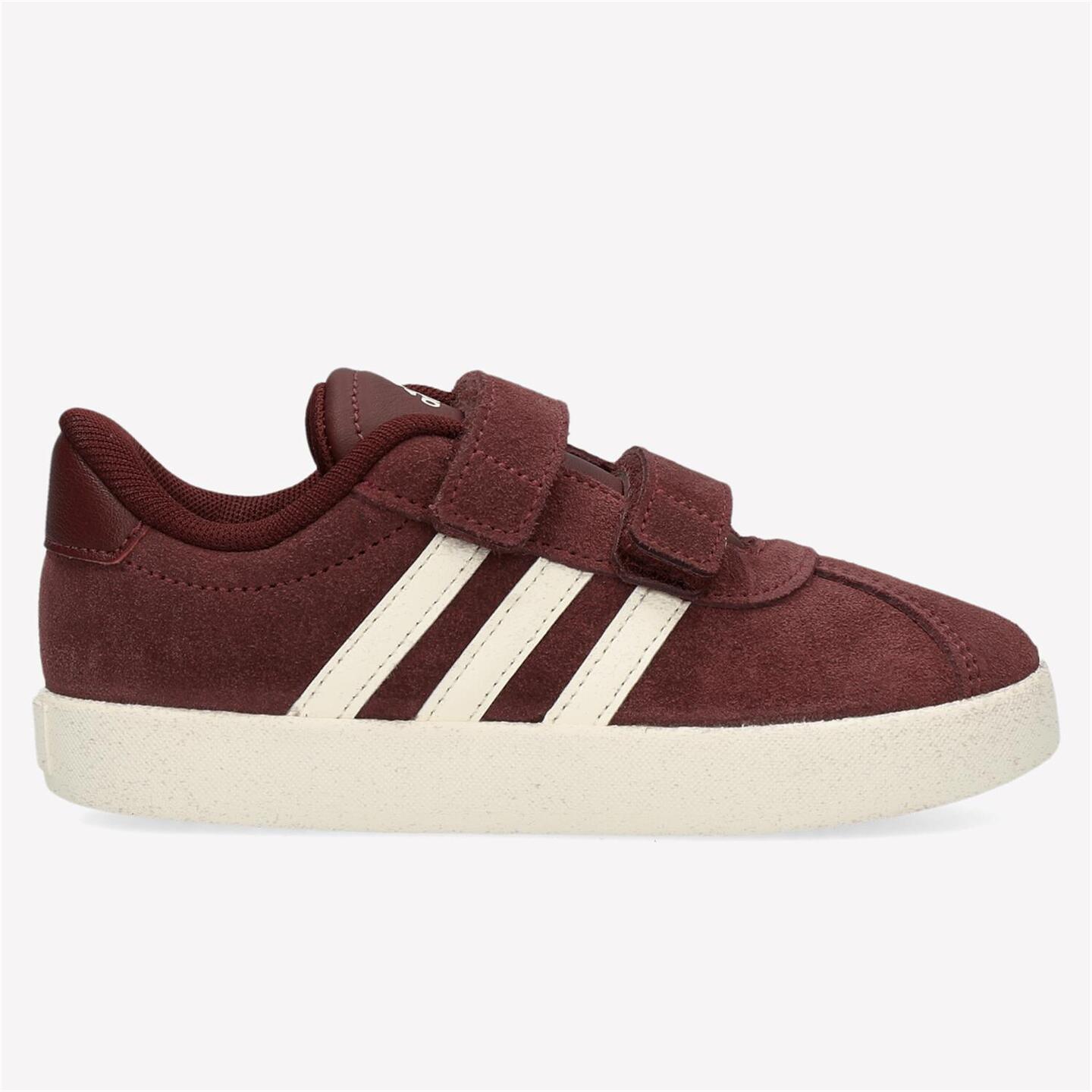 adidas Vl Court 3.0 - rojo - Zapatillas Velcro Niña