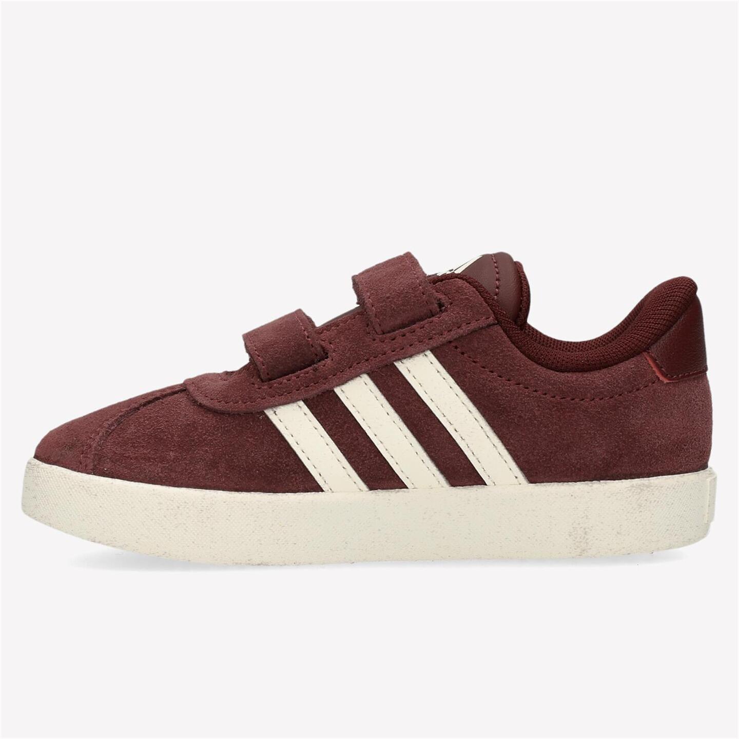 adidas Vl Court 3.0 - rojo - Zapatillas Velcro Niña