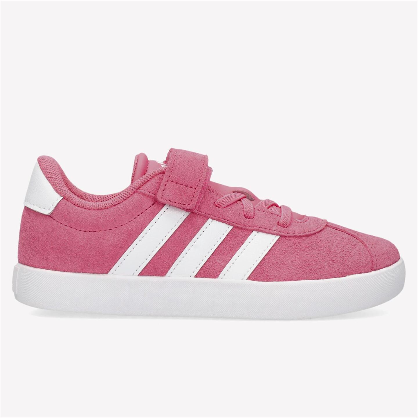 adidas VL Court 3.0 Rosa Zapatilla Velcro Nina Sprinter