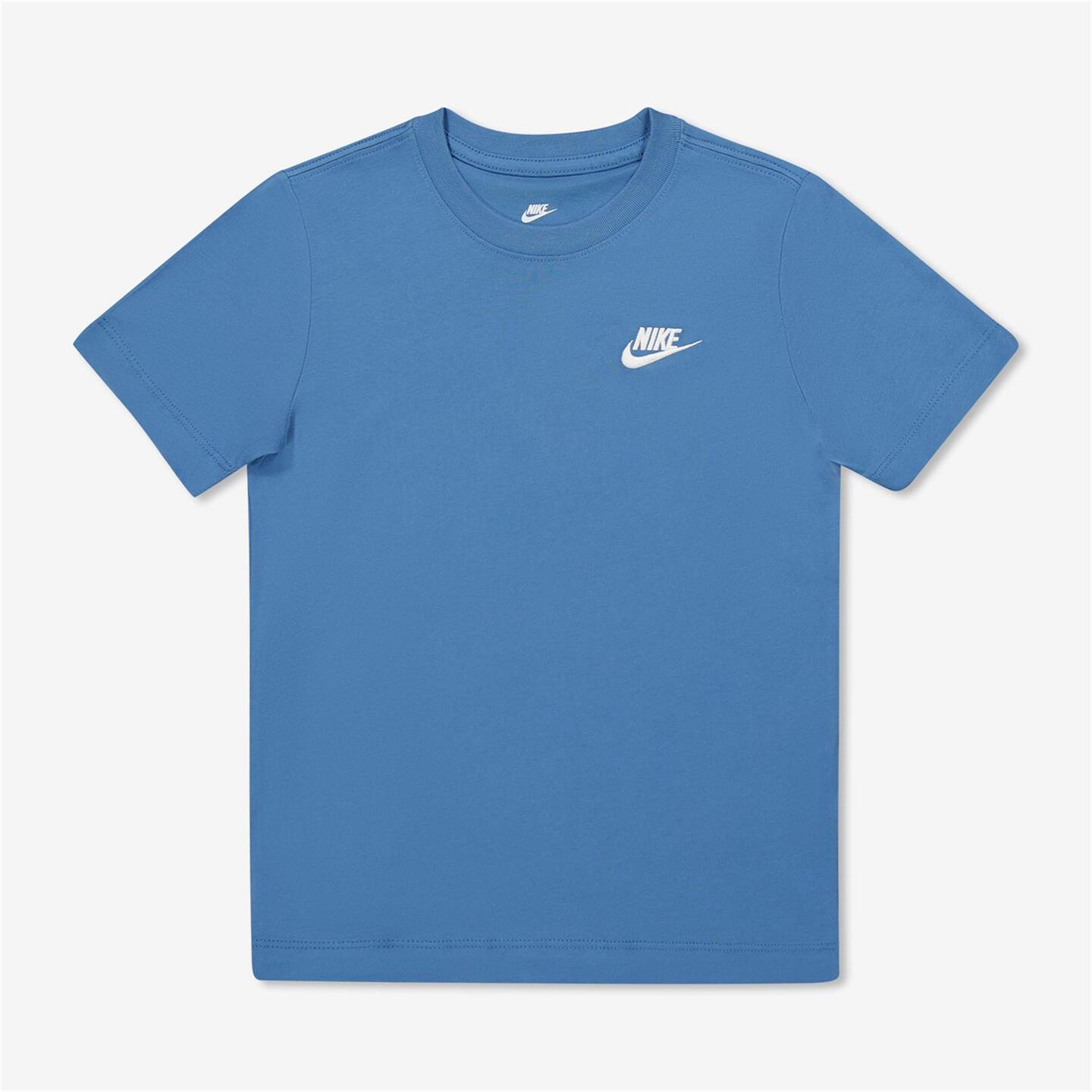 T-shirt Nike - azul - T-shirt Algodão Rapaz