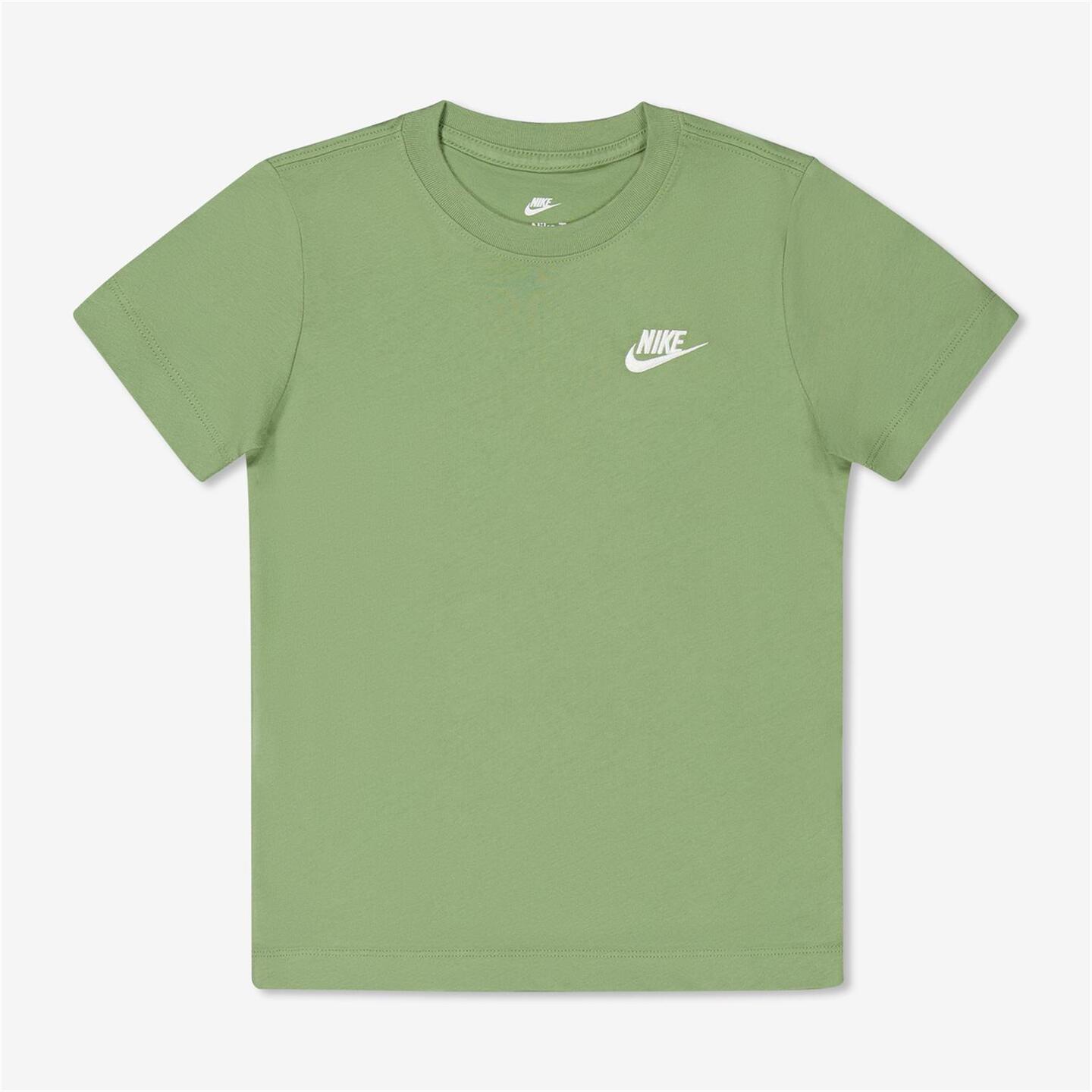 Camiseta Nike - verde - Camiseta Algodón Niño