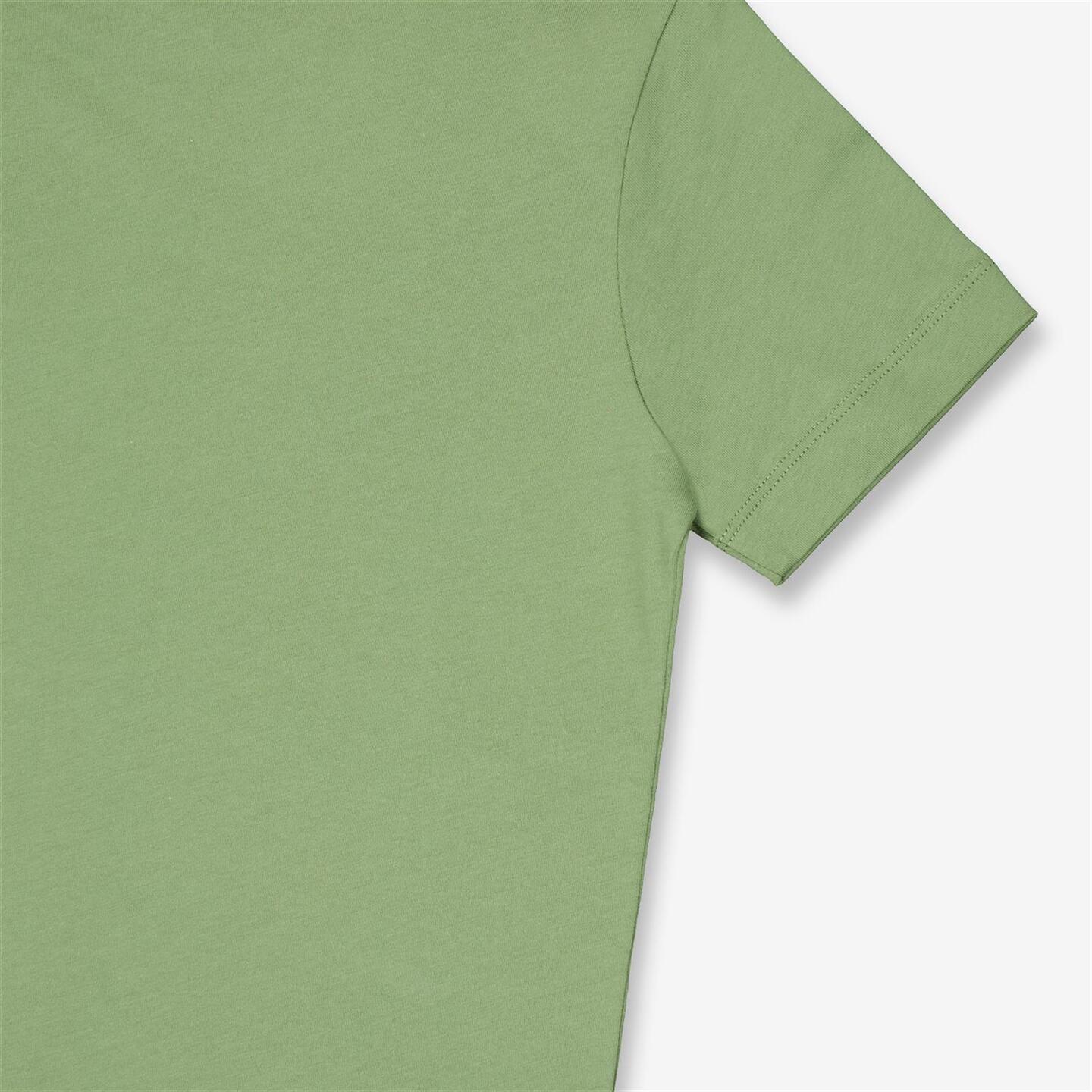 Camiseta Nike - verde - Camiseta Algodón Niño