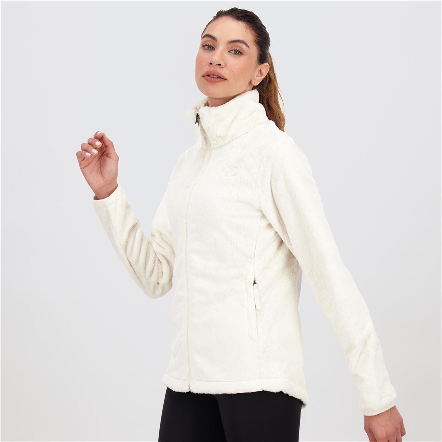 The North Face Osito Blanco Chaqueta Forro Polar Mujer Sprinter