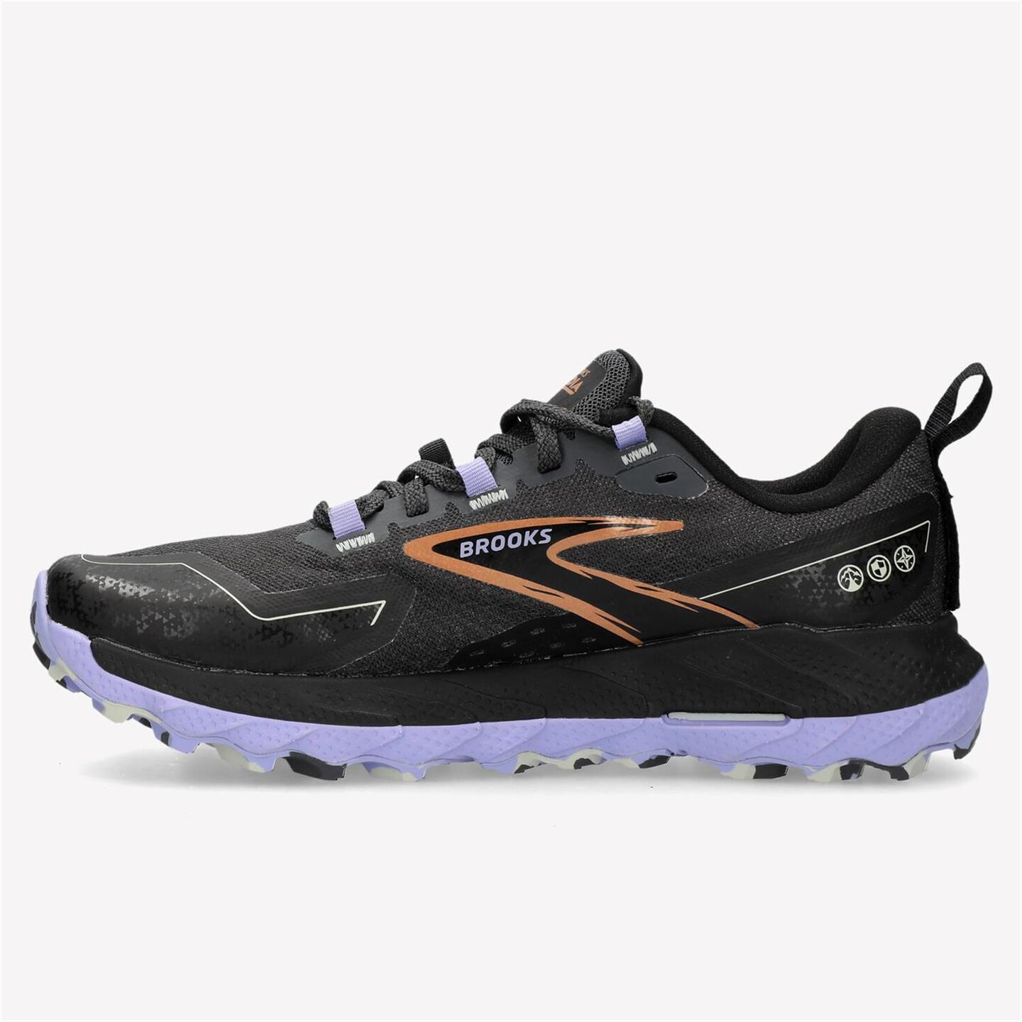 Brooks Cascadia 18 - negro - Sapatilhas Trail Mulher