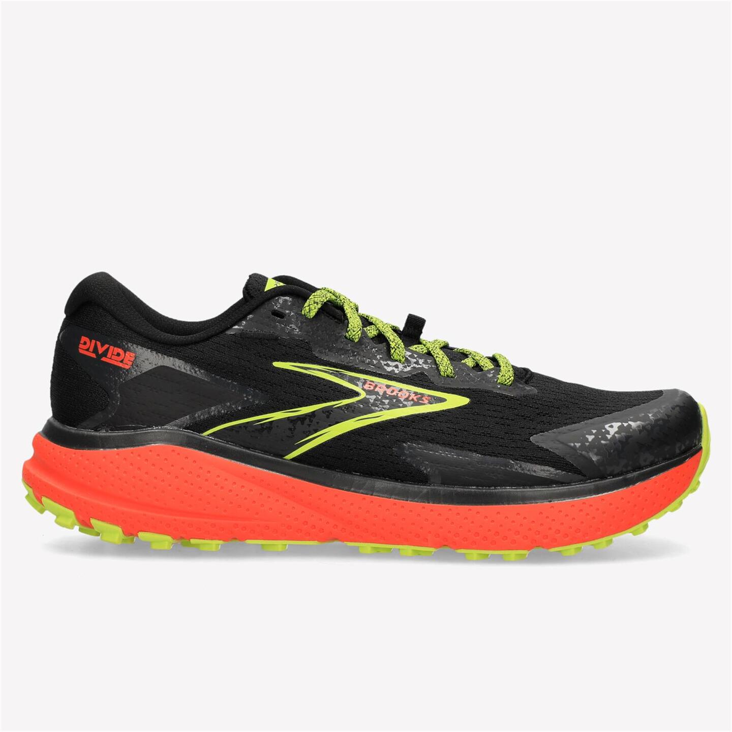 Brooks Divide5 - negro - Sapatilhas Trail Homem