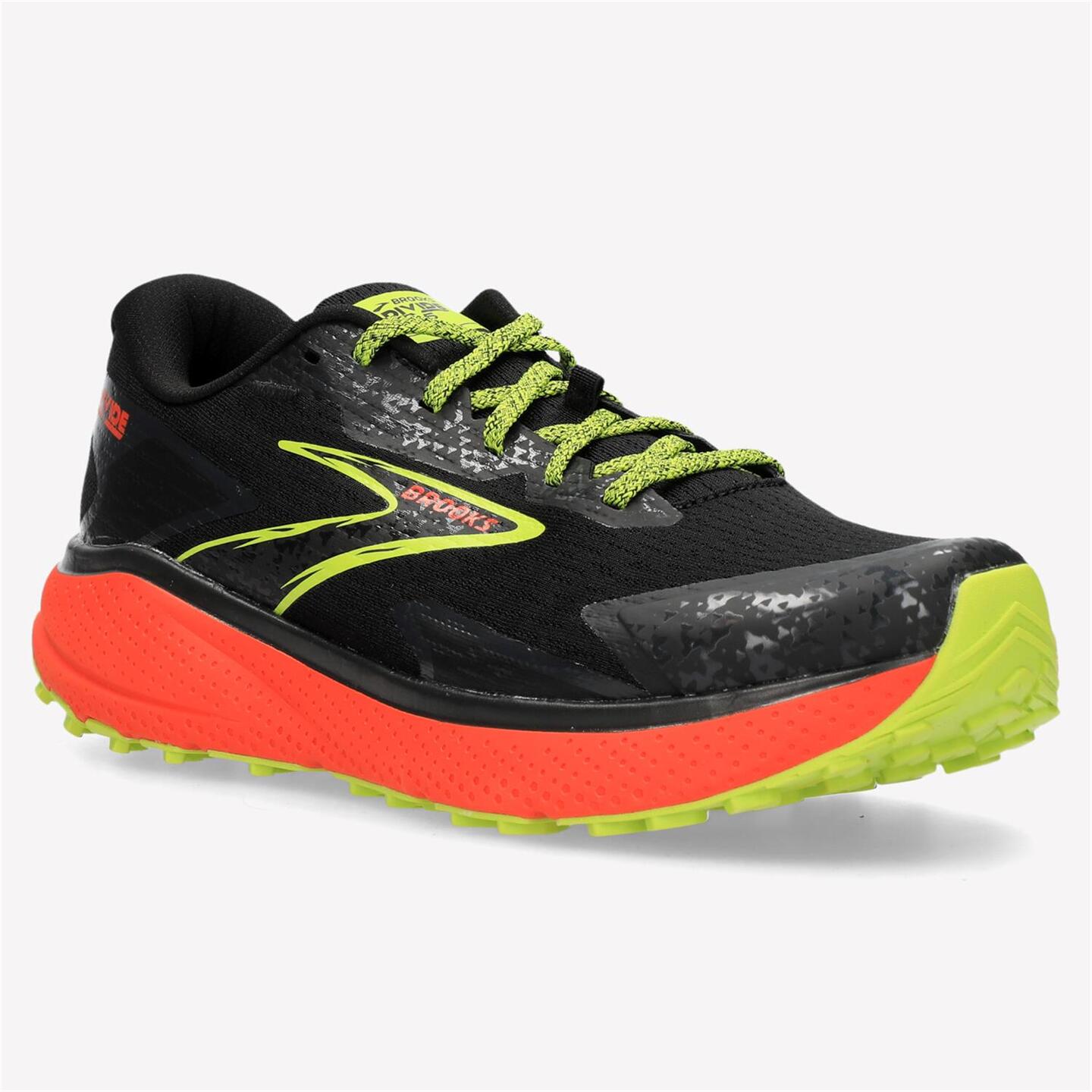 Brooks Divide5 - negro - Sapatilhas Trail Homem