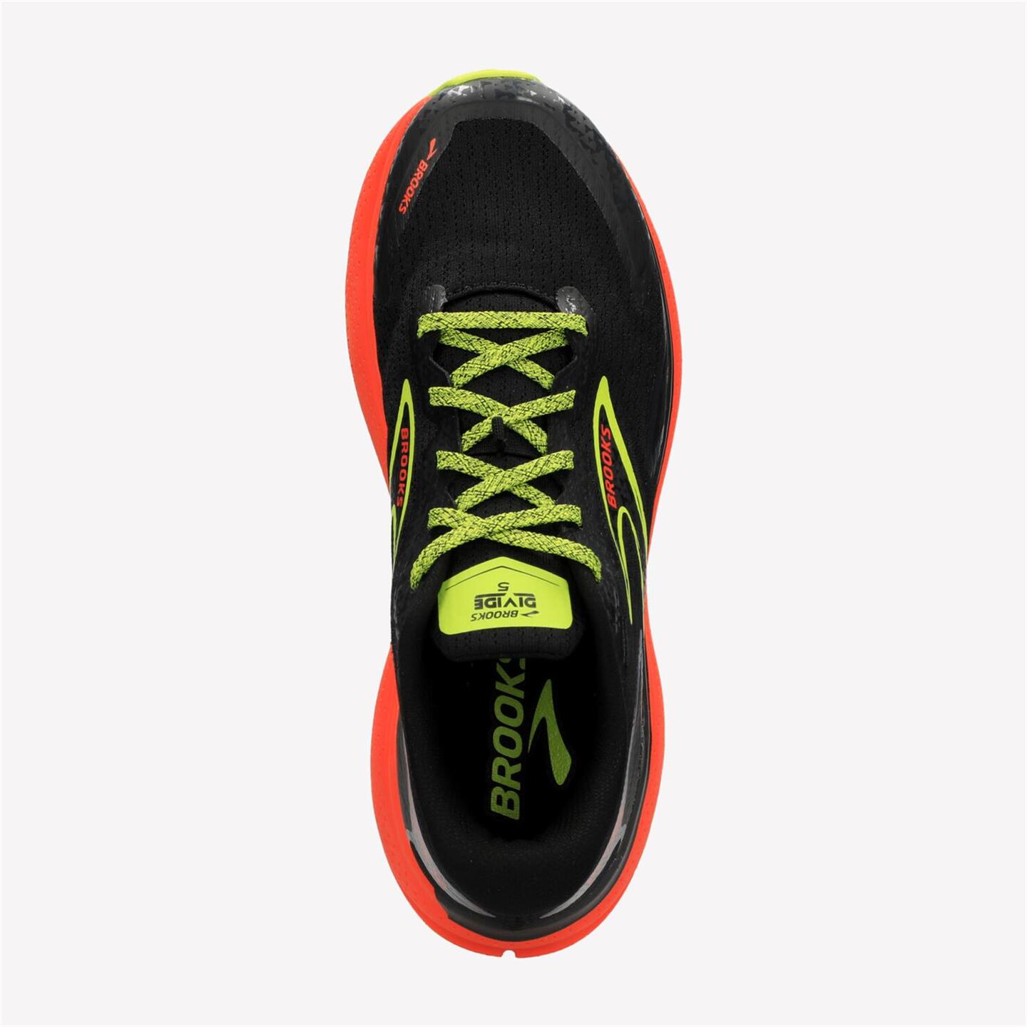 Brooks Divide5 - negro - Sapatilhas Trail Homem