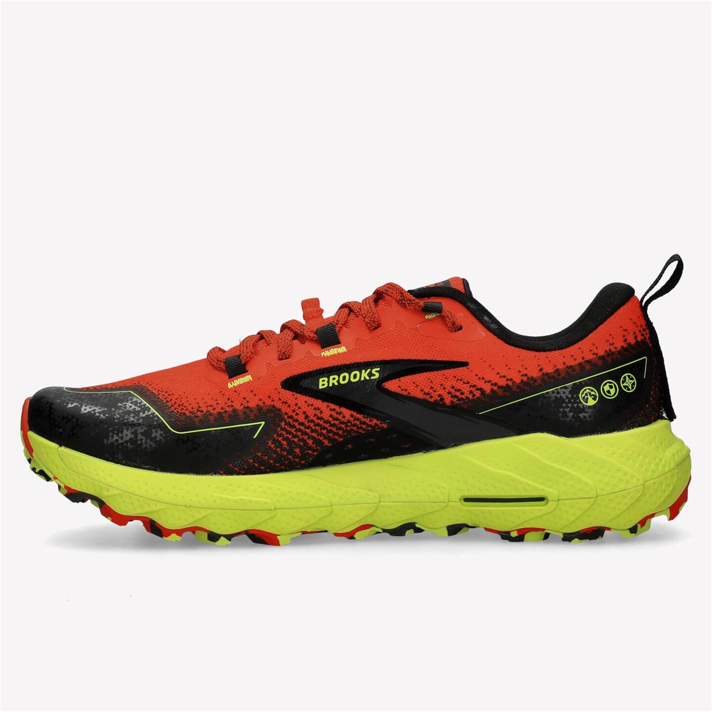 Brooks Cascadia 18 - rojo - Zapatillas Trail Hombre