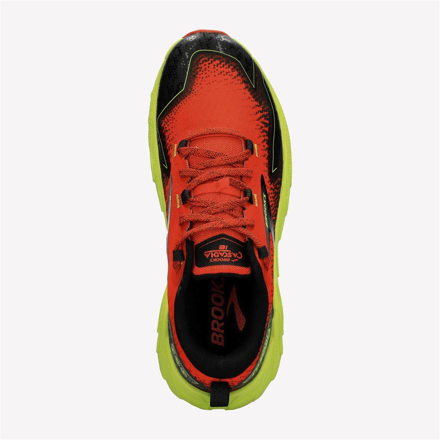 Brooks Cascadia 18 - rojo - Sapatilhas Trail Homem