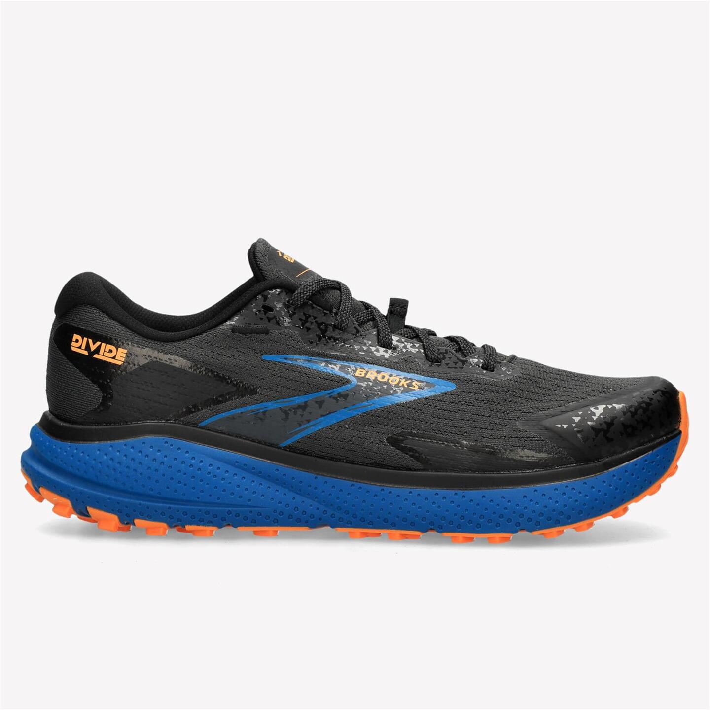 Brooks Divide5 - negro - Sapatilhas Trail Homem