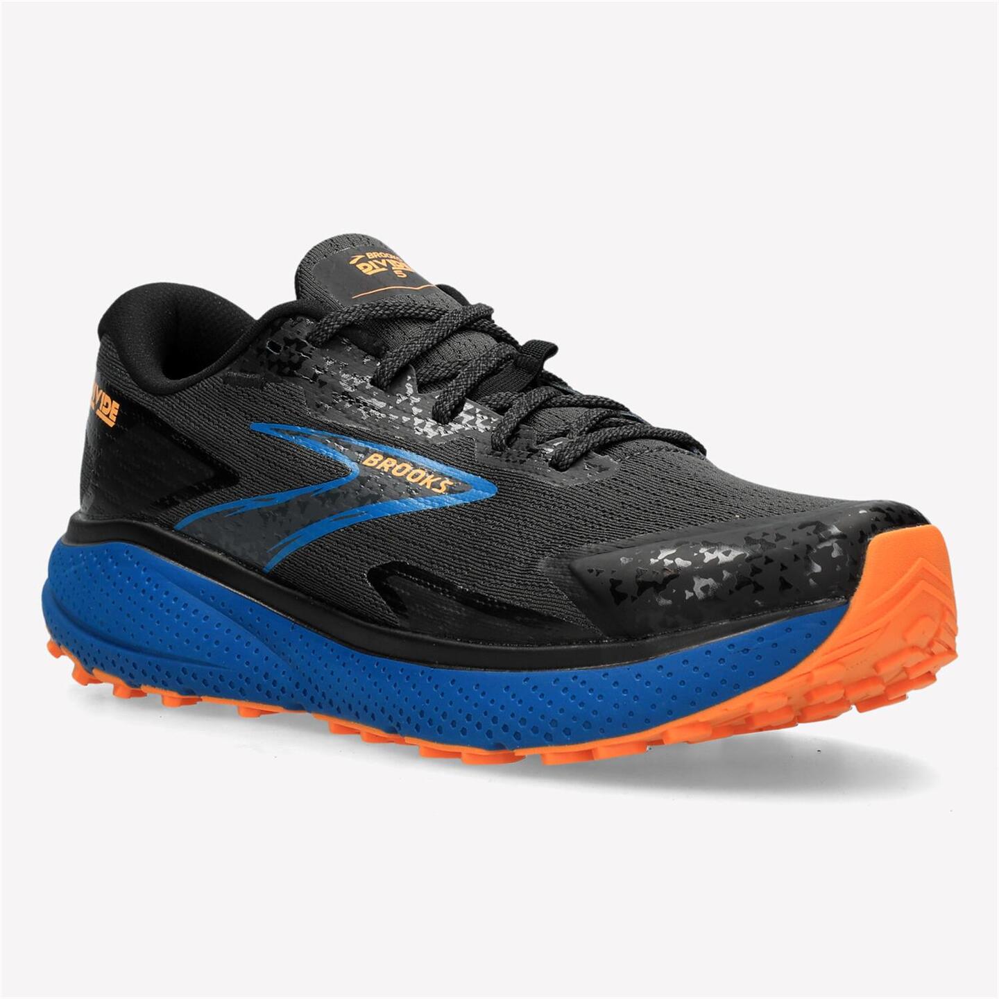 Brooks Divide5 - negro - Sapatilhas Trail Homem