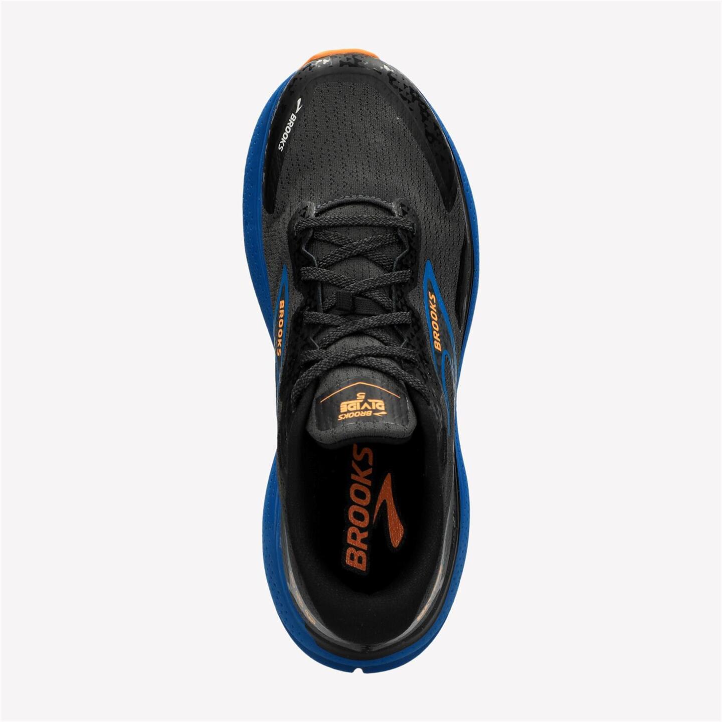 Brooks Divide5 - negro - Sapatilhas Trail Homem