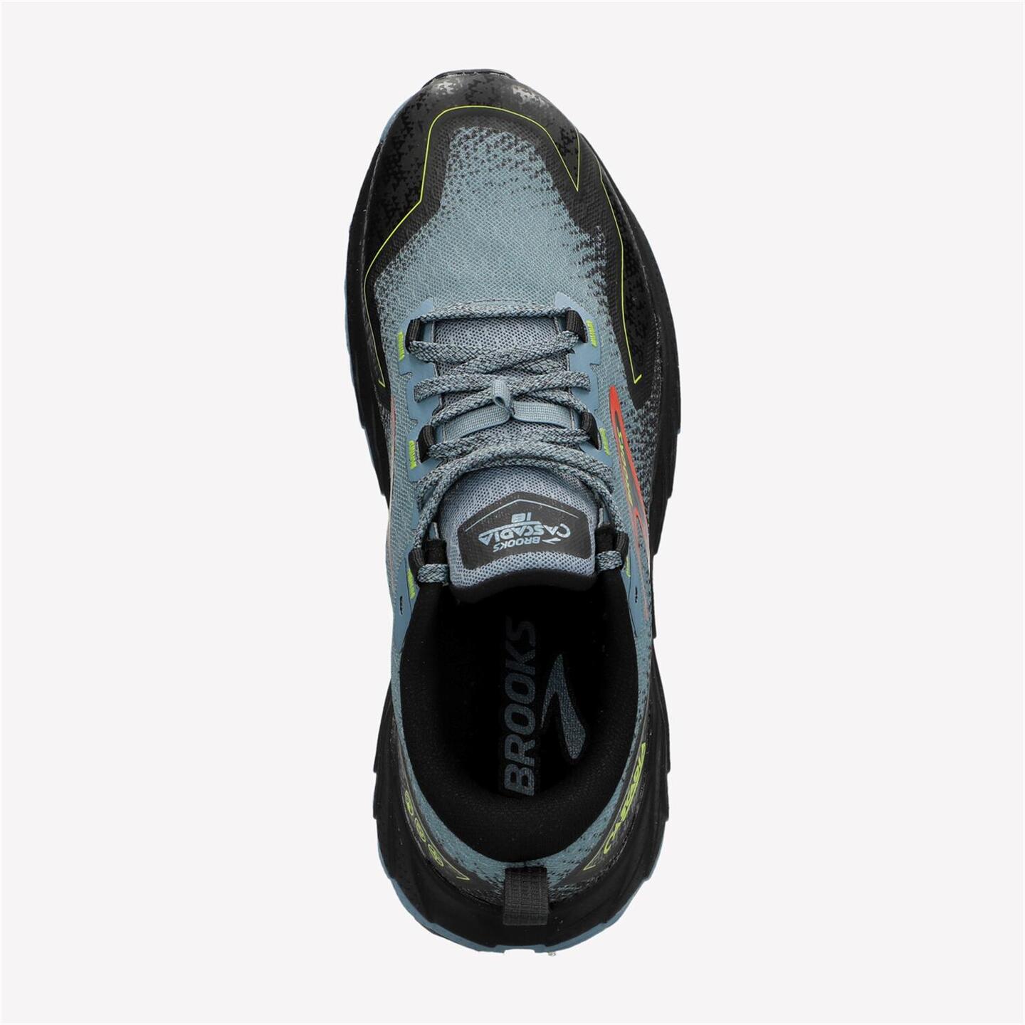 Brooks Cascadia 18 - azul - Sapatilhas Trail Homem