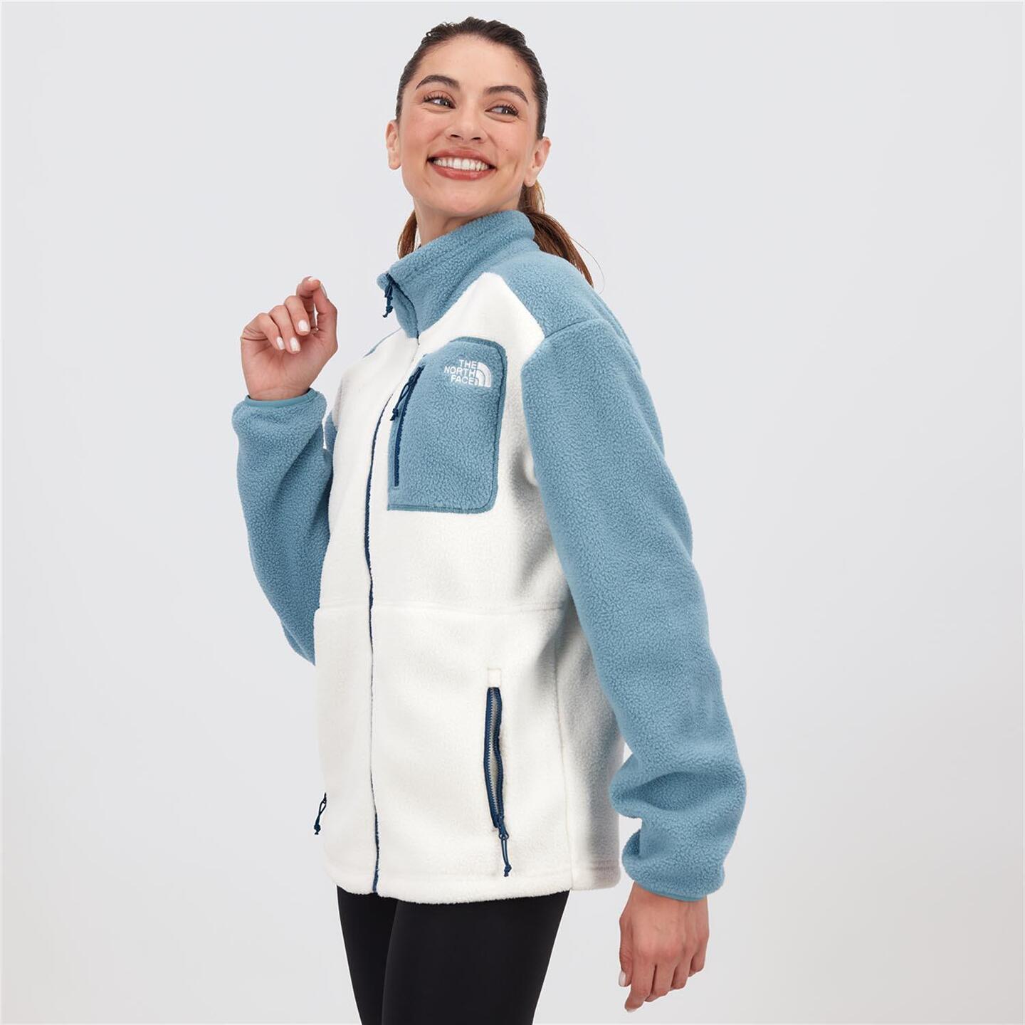The North Face Yumori Blanco Chaqueta Forro Polar Mujer Sprinter