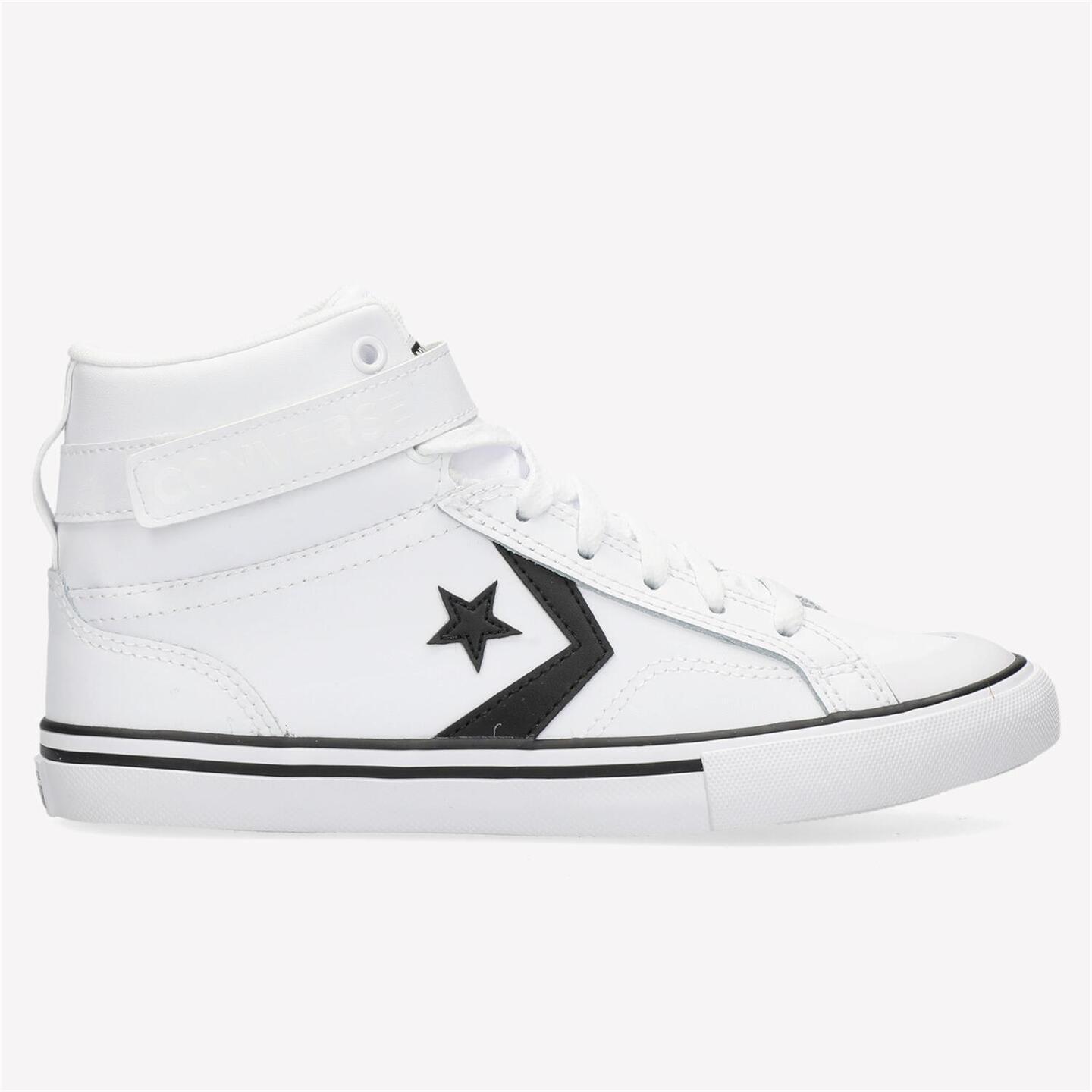 Converse Pro Blaze Strap - blanco - Sapatilhas Lona Rapaz