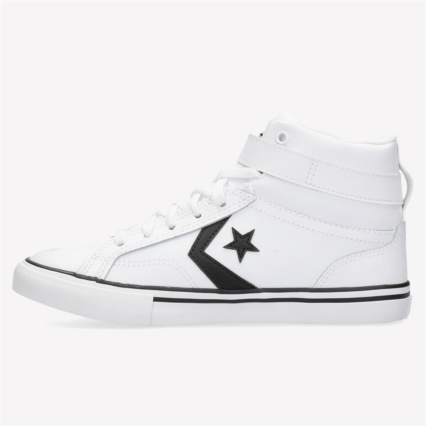 Converse Pro Blaze Strap - blanco - Sapatilhas Lona Rapaz