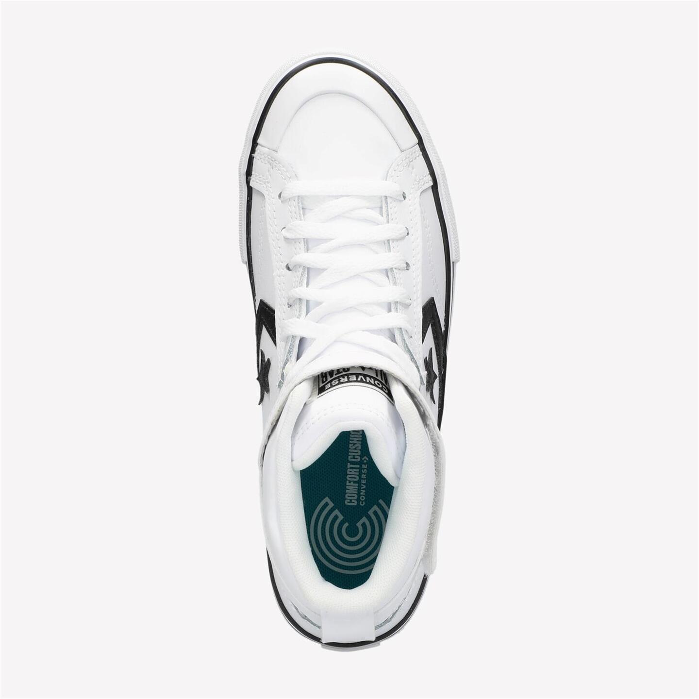 Converse Pro Blaze Strap - blanco - Sapatilhas Lona Rapaz