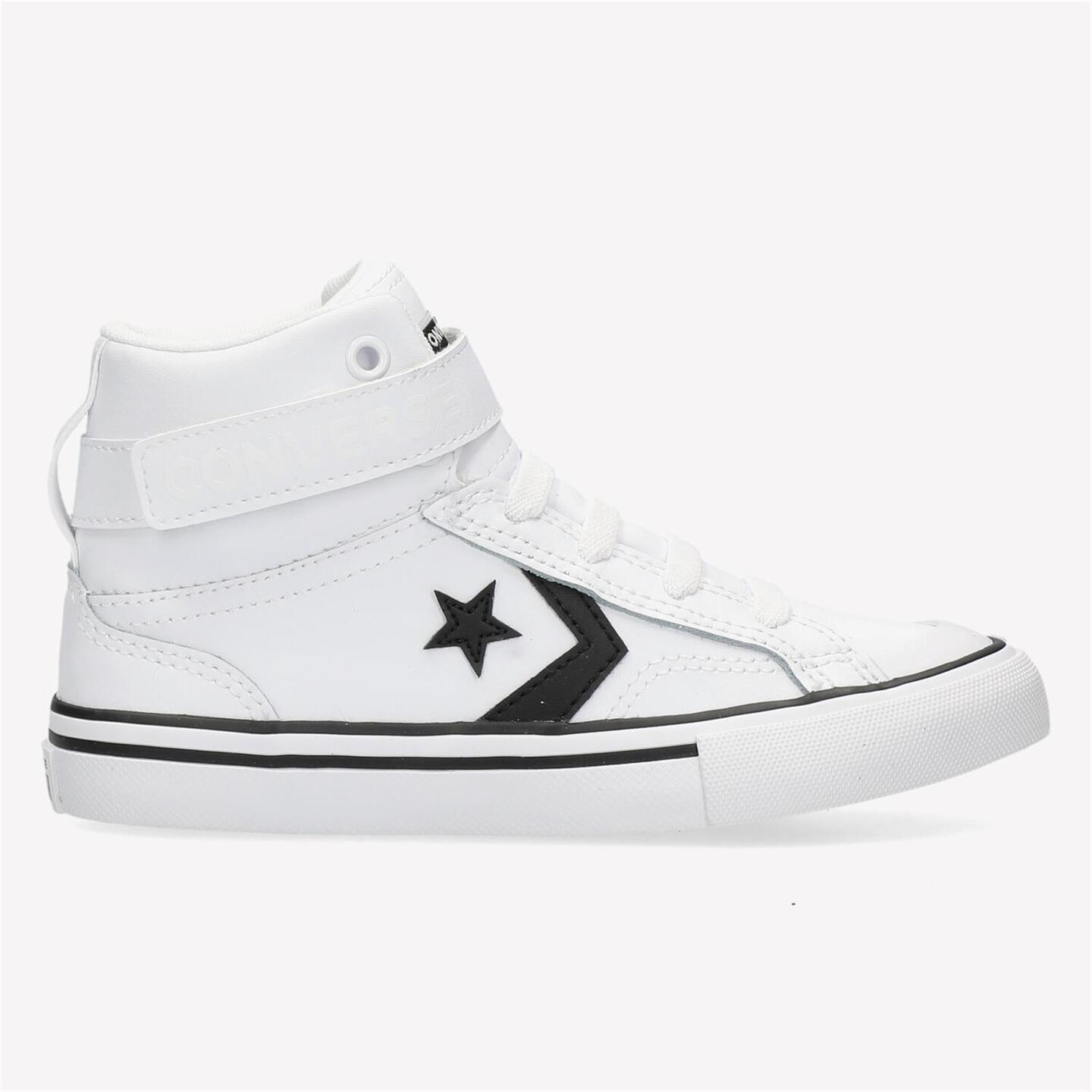 Converse Pro Blaze Mid - blanco - Sapatilhas Altas Velcro Menino