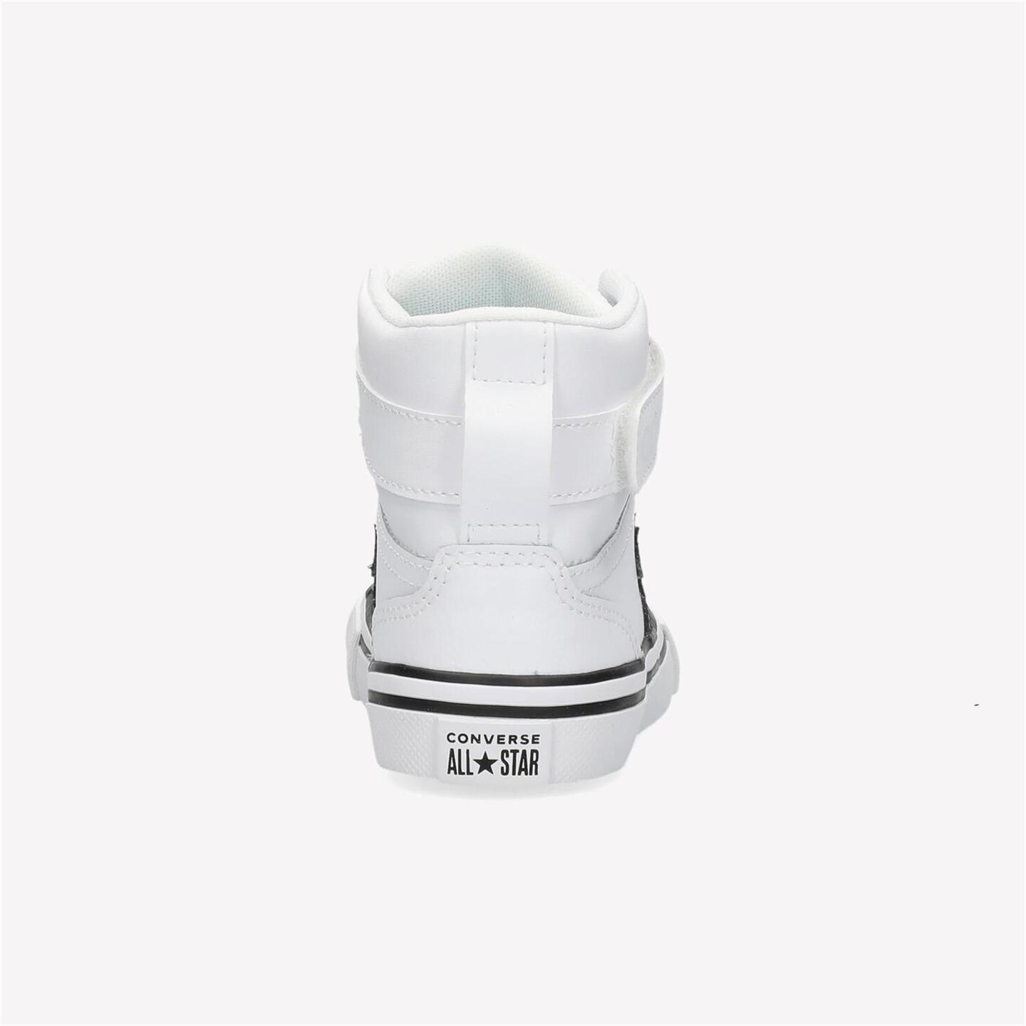 Converse Pro Blaze Mid - blanco - Sapatilhas Altas Velcro Menino