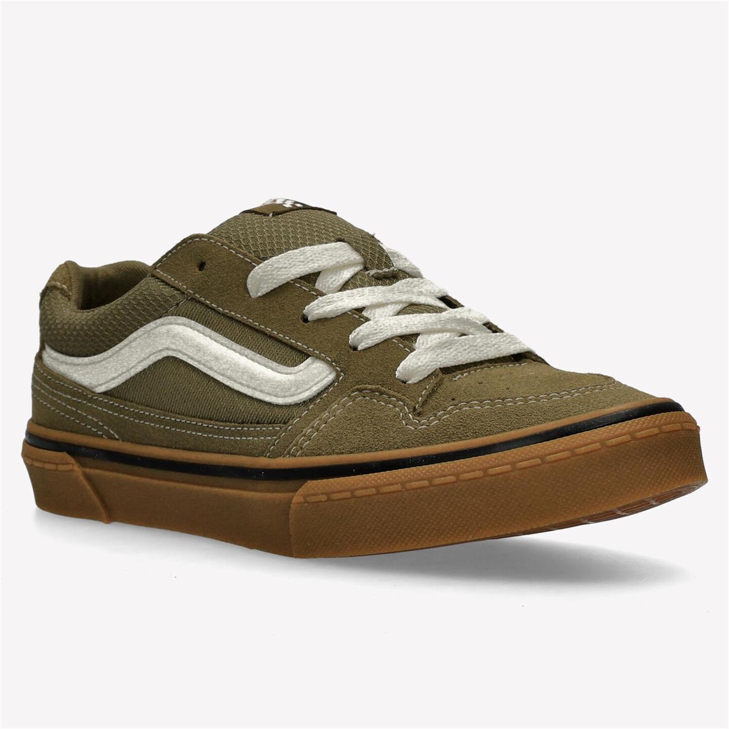 Vans Caldrone - verde - Zapatillas Lona Niño