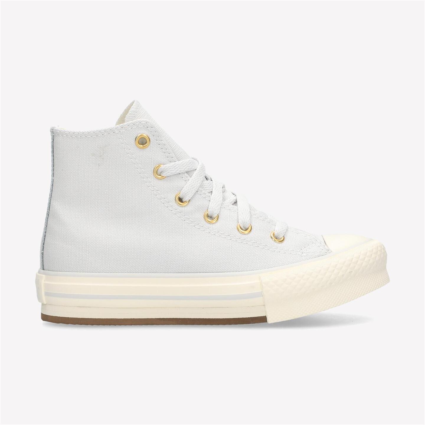 Converse Chuck T Allstar - gris - Sapatilhas Lona Menina