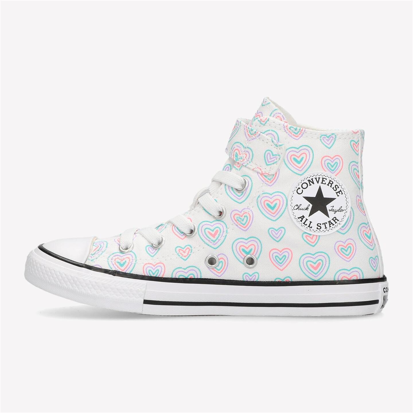 Converse Chuck Taylor Hi - blanco - Zapatillas Lona Niña