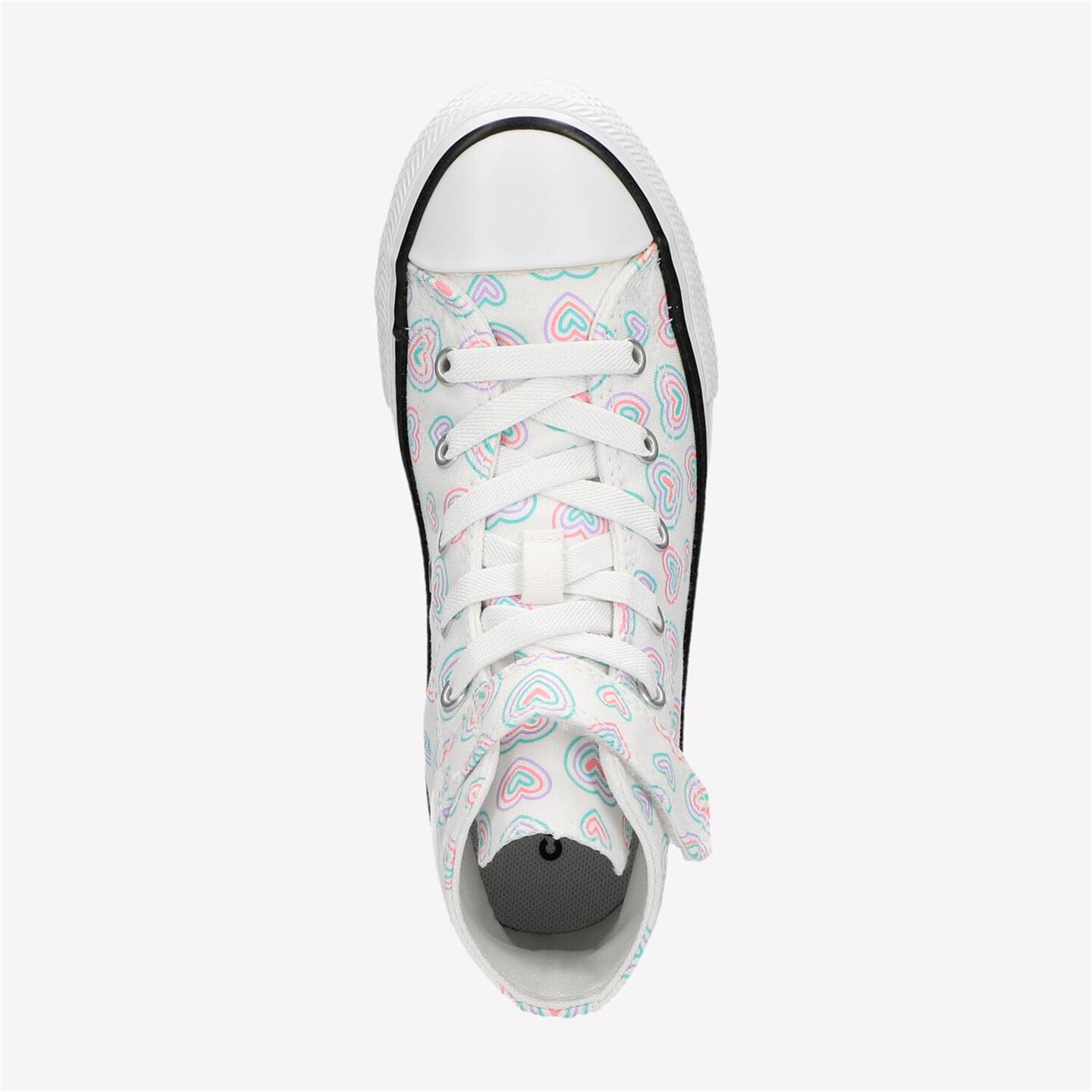 Converse Chuck Taylor Hi - blanco - Zapatillas Lona Niña