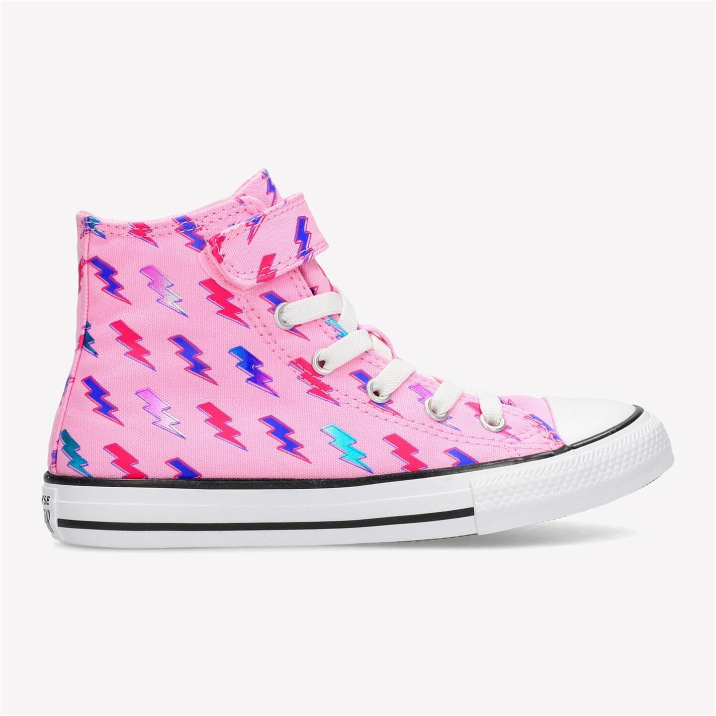 Converse Chuck Taylor Hi - rosa - Sapatilhas Lona Menina