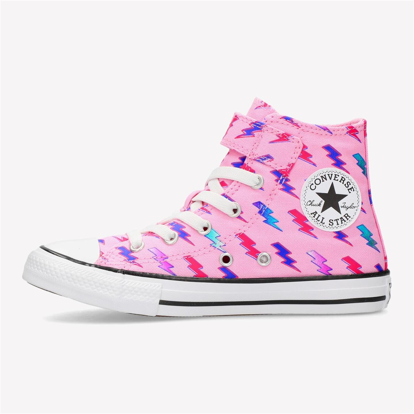 Converse Chuck Taylor Hi - rosa - Sapatilhas Lona Menina