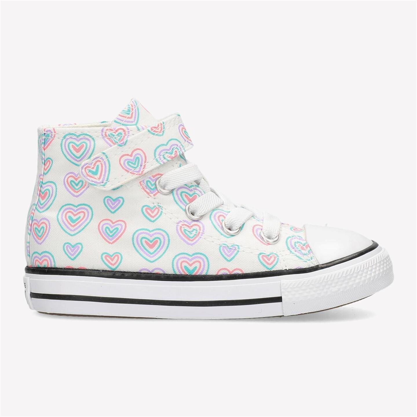 Converse Chuck Taylor Hi - blanco - Sapatilhas Lona Menina